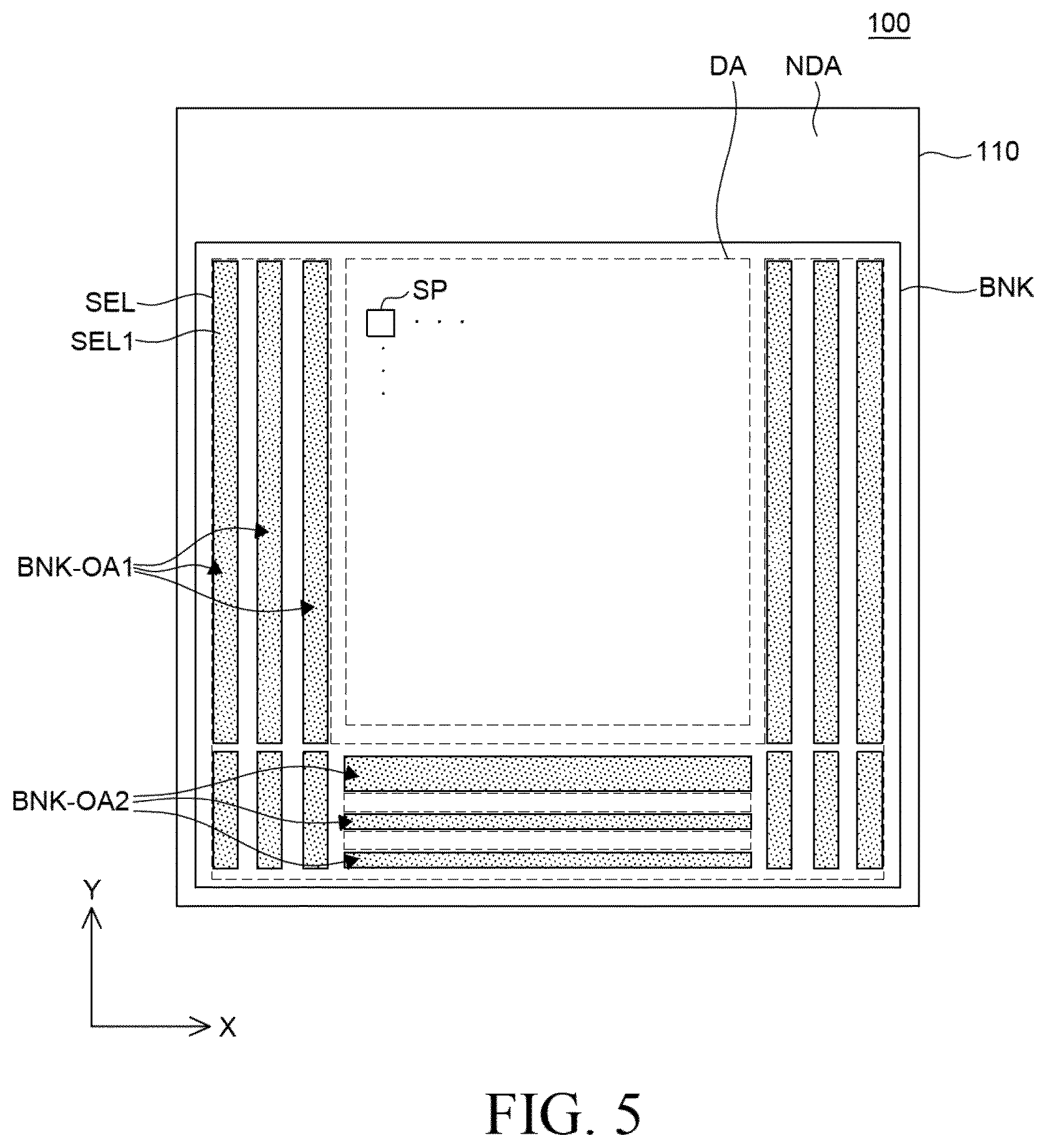 Patent US12622154 Figure 5 – Display device