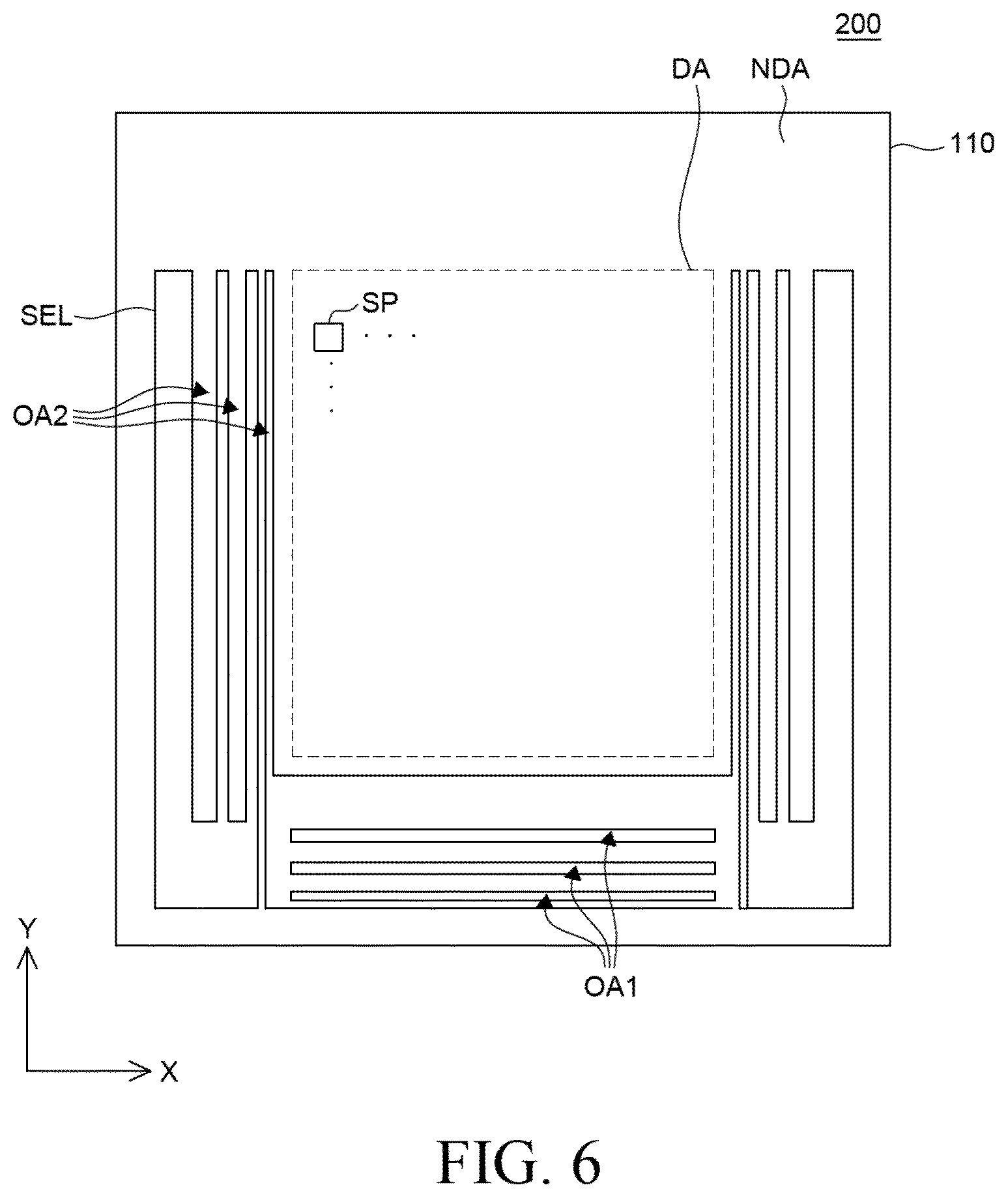 Patent US12622154 Figure 6 – Display device
