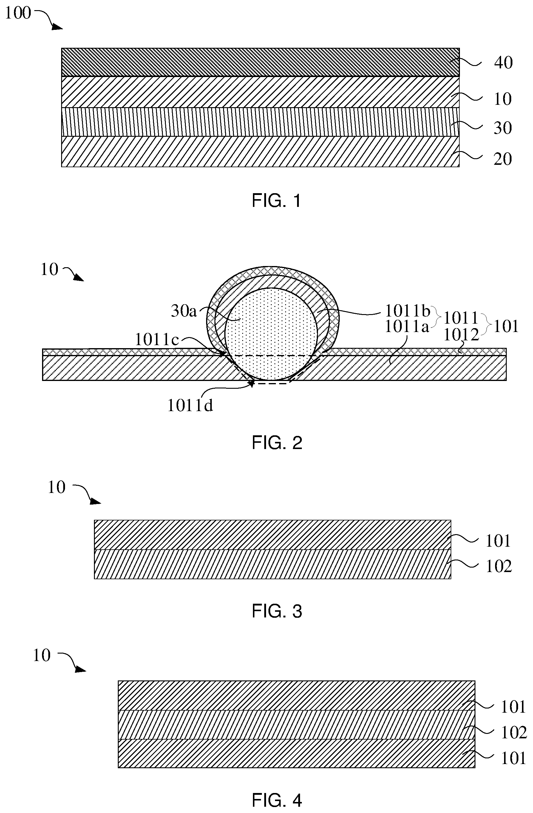 Patent US12622156 Figure 1 – Display panel encapulation structure and method of manufacturing the same