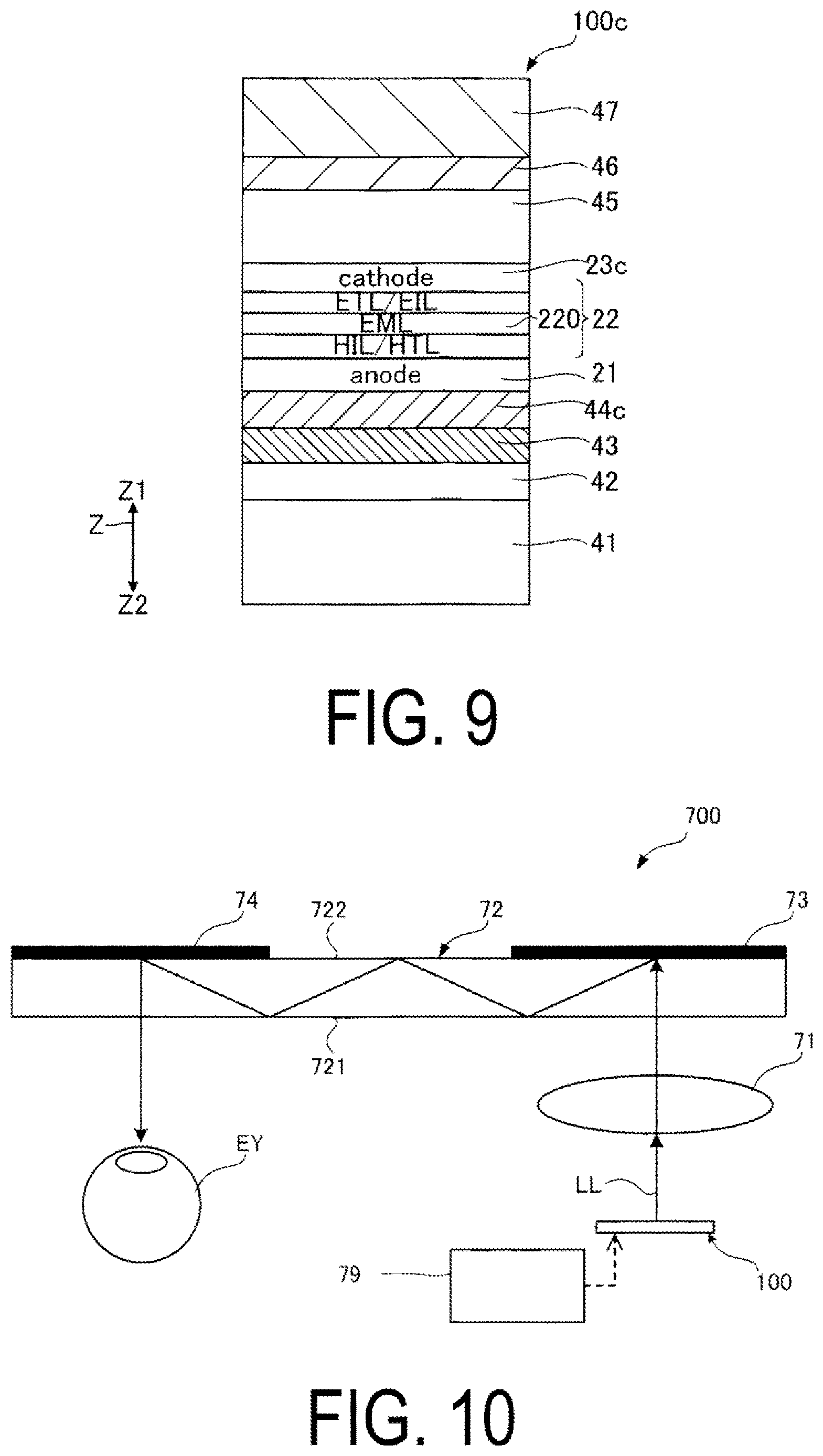 Patent US12622159 Figure 5 – Display device and electronic apparatus