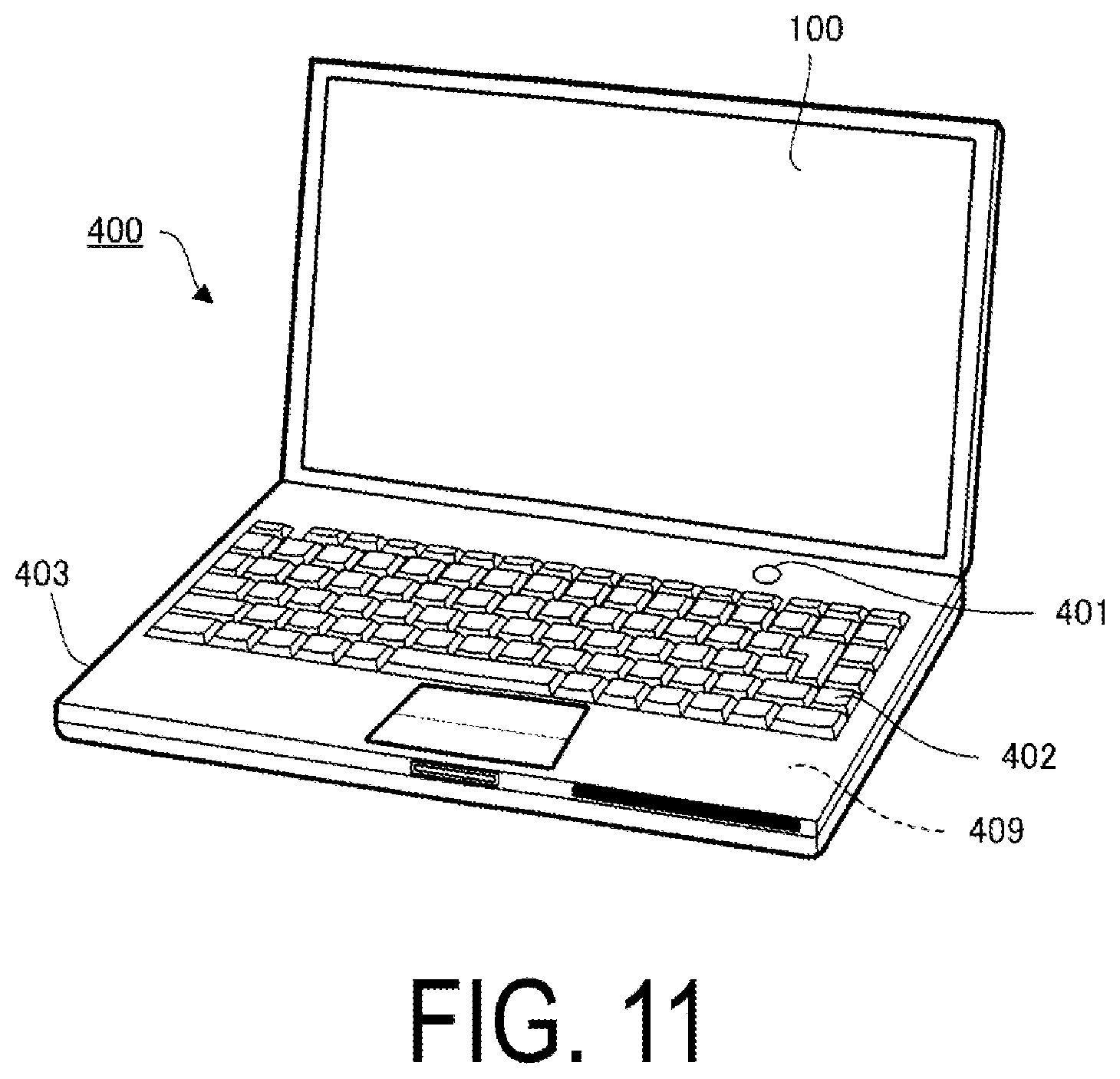 Patent US12622159 Figure 6 – Display device and electronic apparatus
