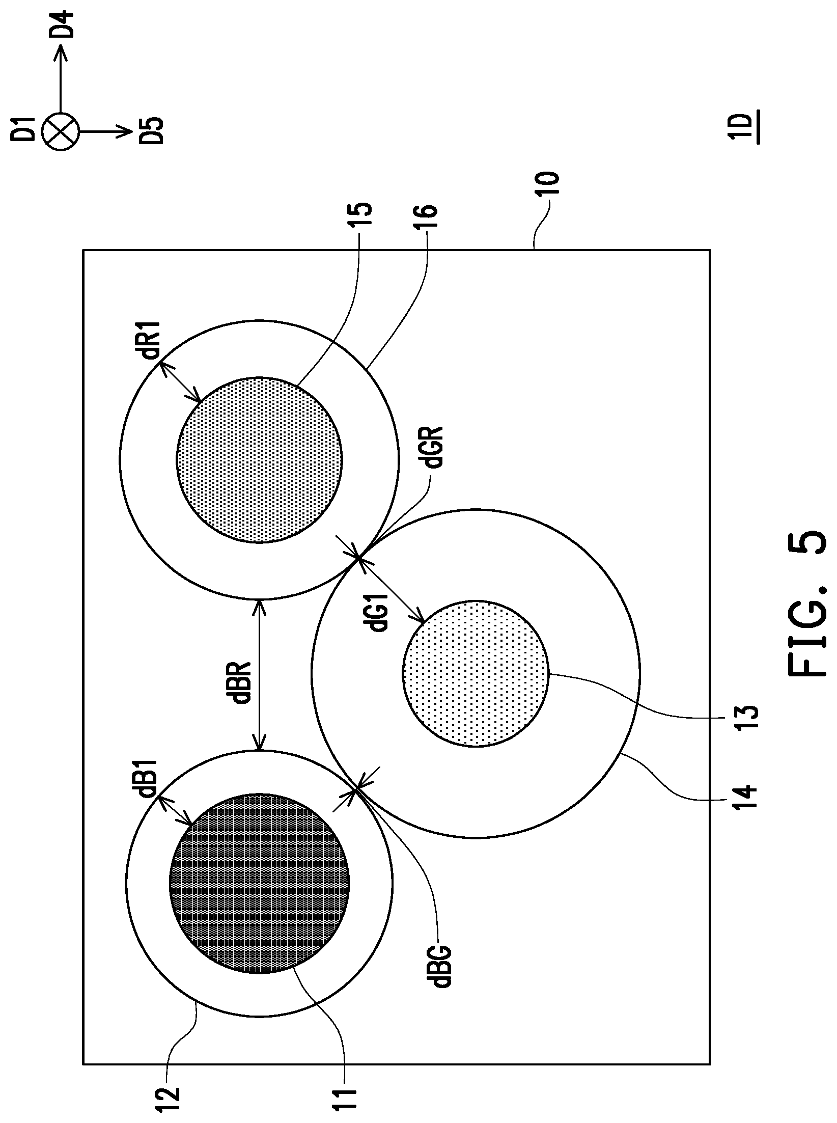 Patent US12622160 Figure 5 – Display device