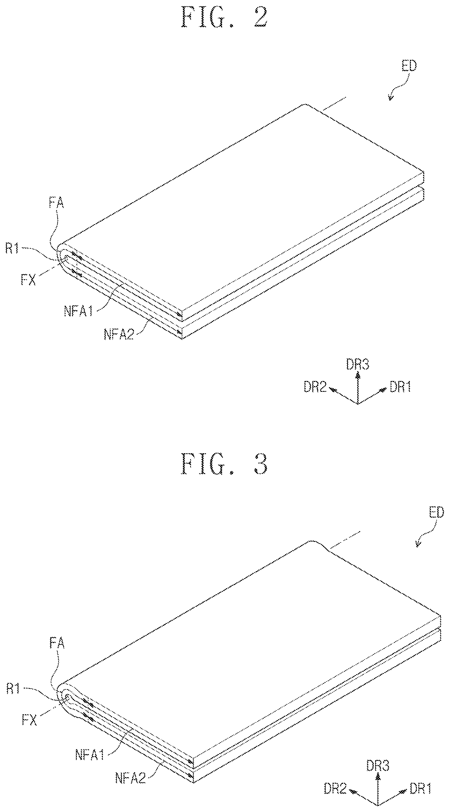 Patent US12622163 Figure 2 – Display device and method for manufacturing the same