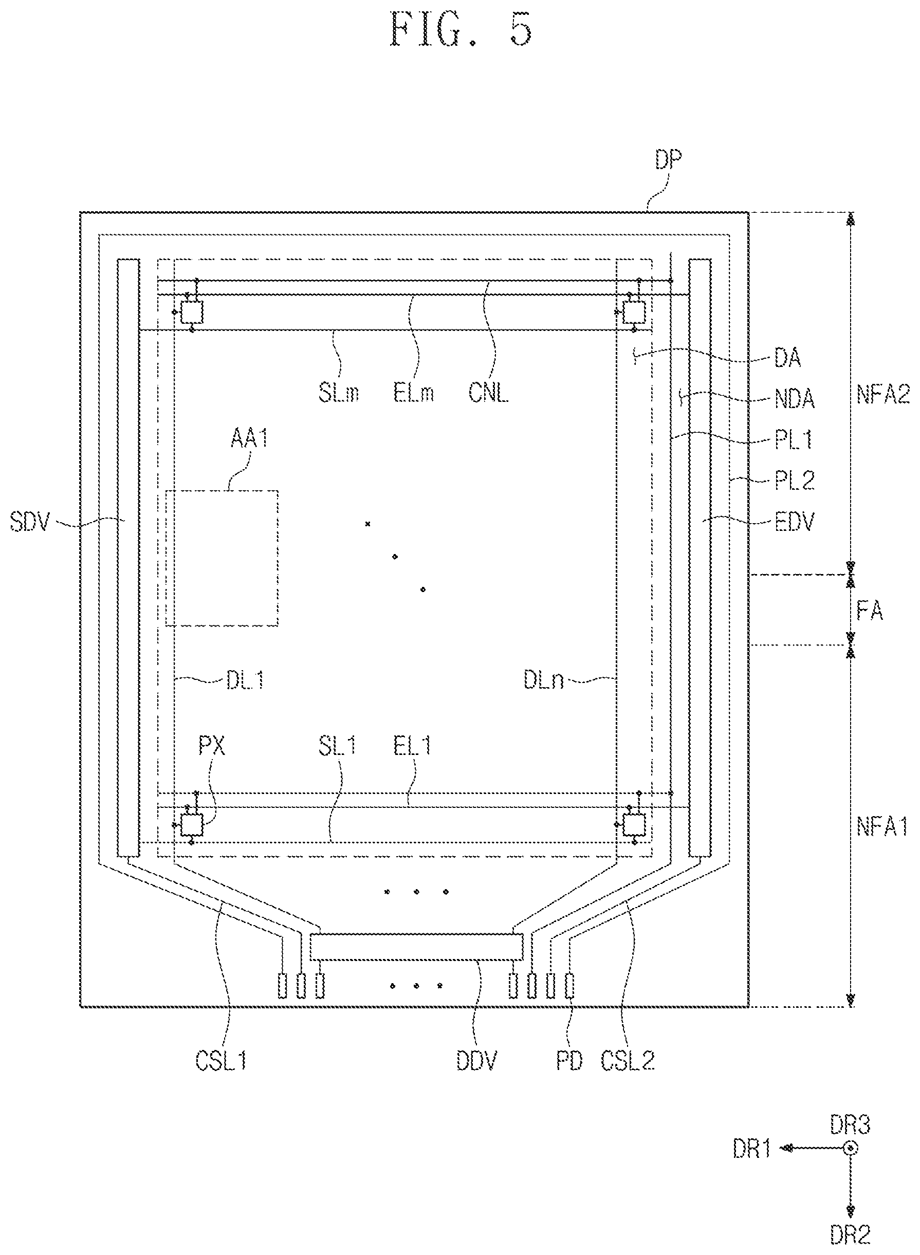 Patent US12622165 Figure 4 – Display device