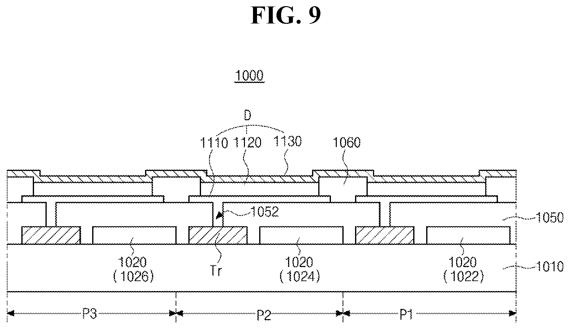 Patent US12622168 Figure 9 – Organic light emitting diode and organic light emitting device including thereof