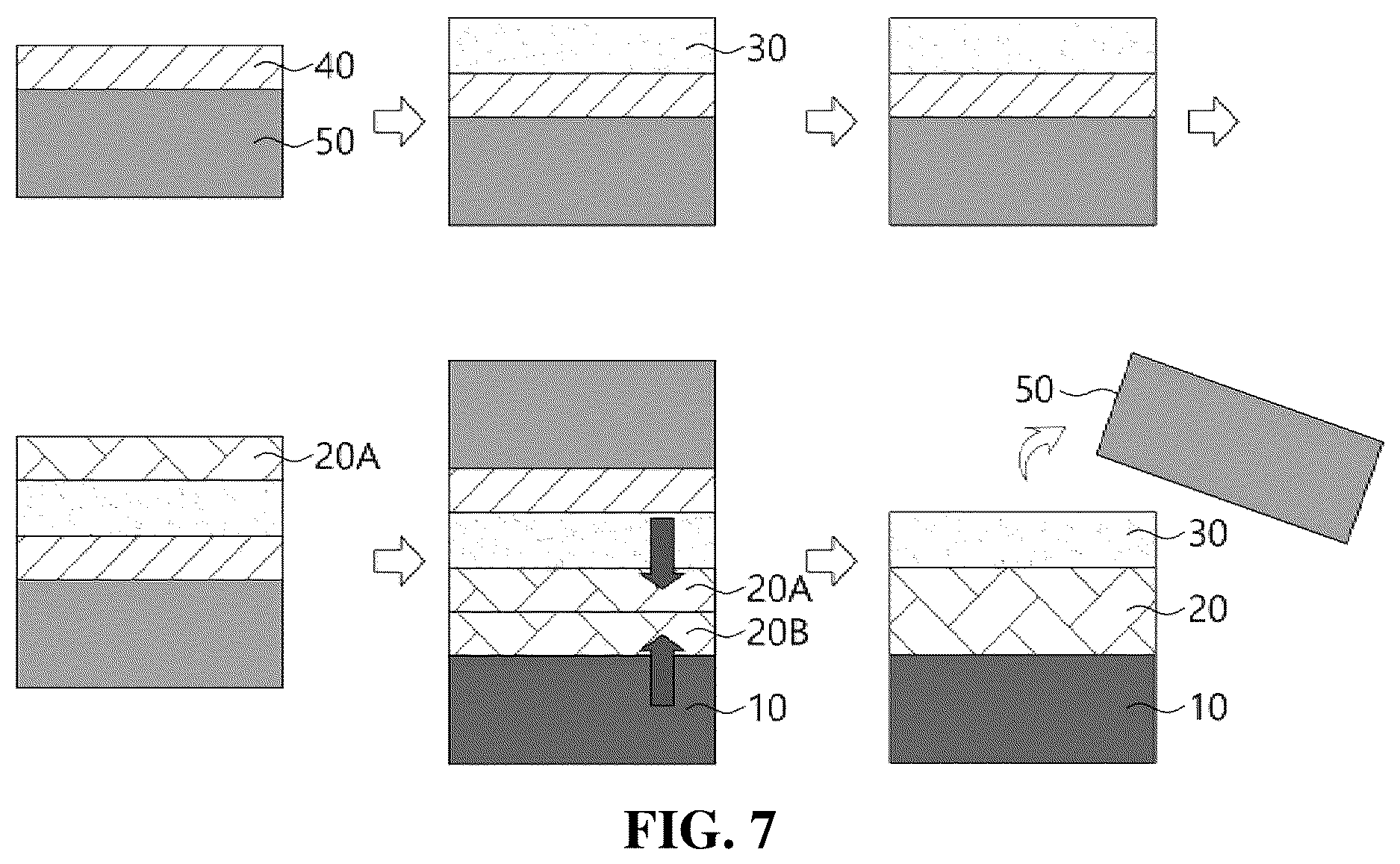 Patent US12622173 Figure 4 – Semiconductor substrate with oxide single crystal heterostructures, manufacturing method thereof and electronic device using the same