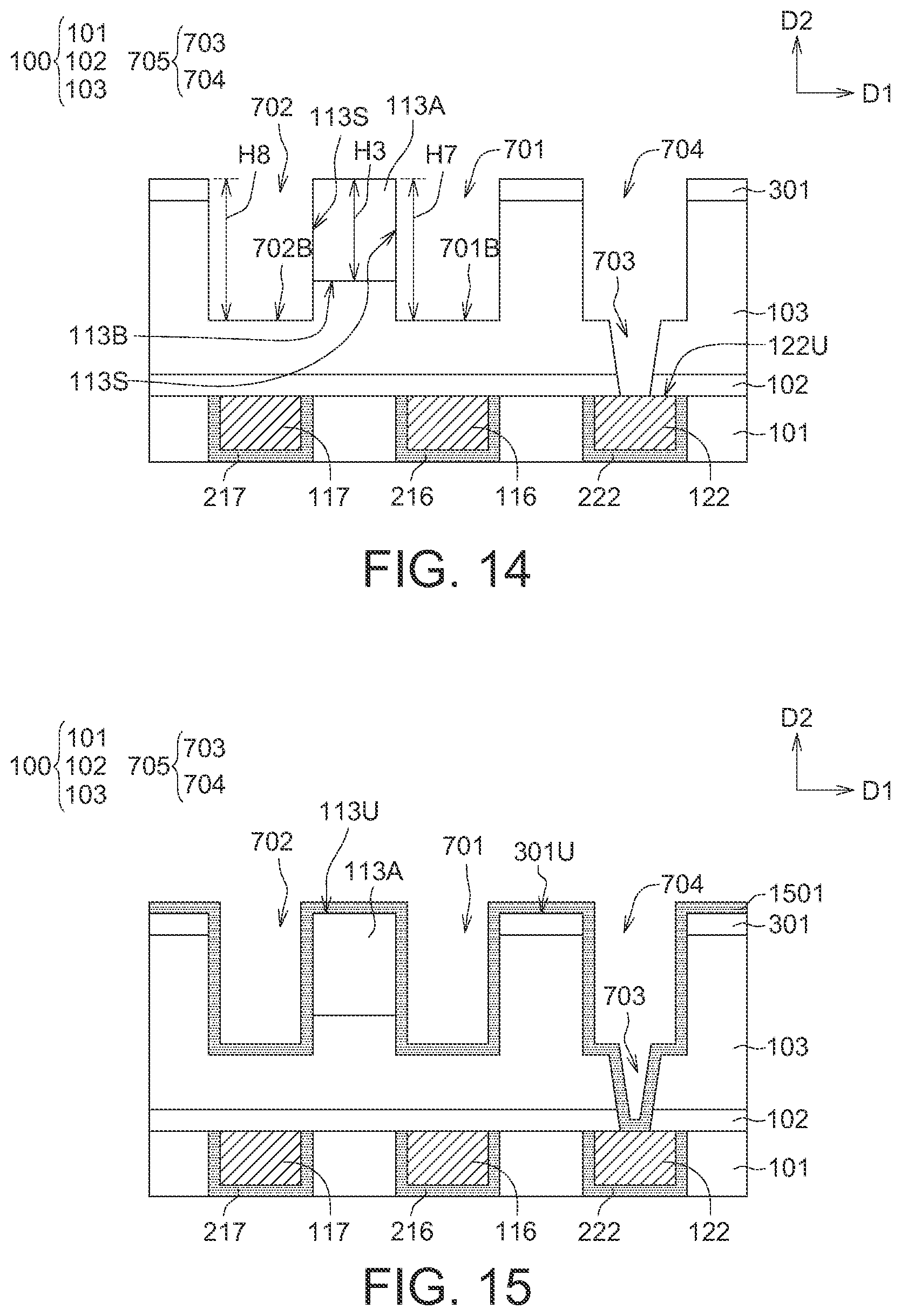 Patent US12622182 Figure 8 – Semiconductor device and method for forming the same