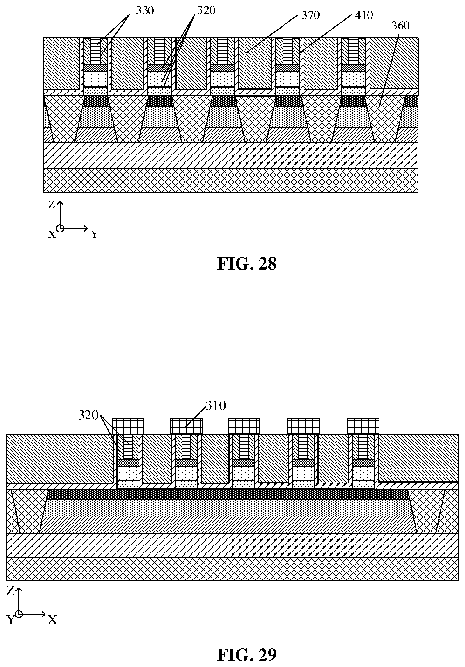 Patent US12622183 Figure 11 – Phase change memory (PCM) cell structure having heating layer and formation method therefor