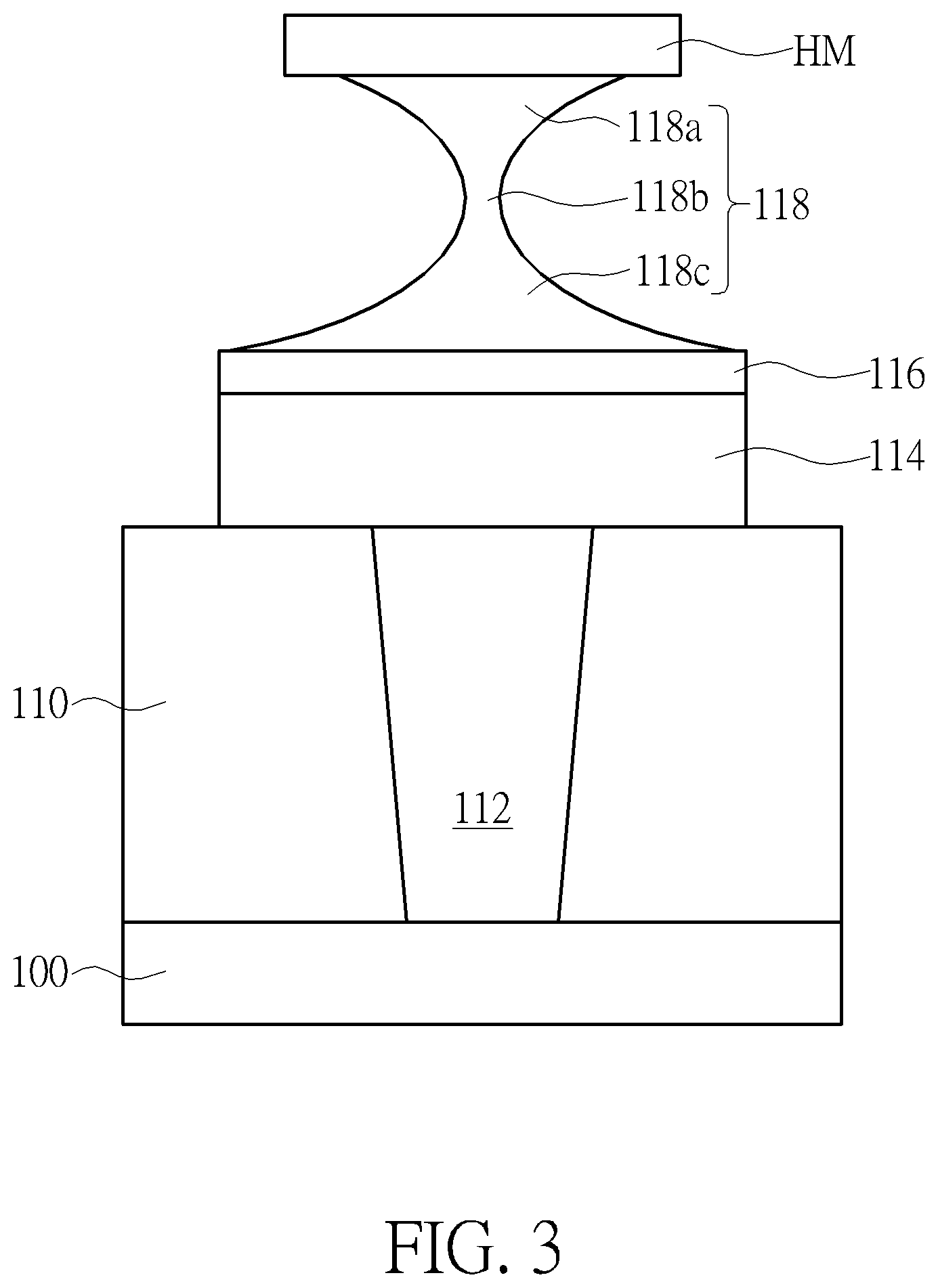 Patent US12622184 Figure 3 – Resistive switching device and fabrication method thereof