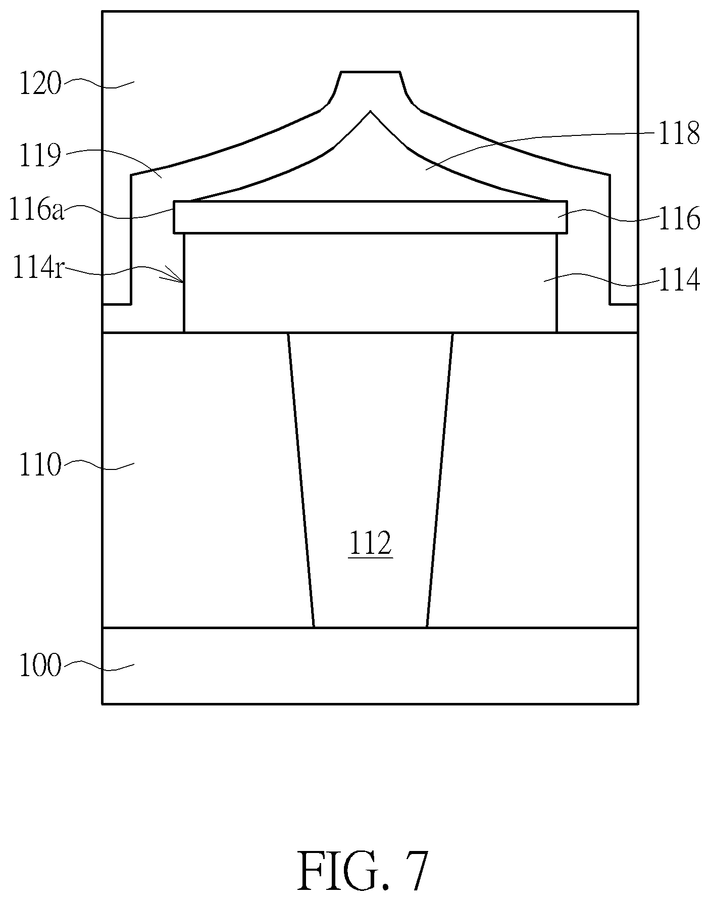 Patent US12622184 Figure 7 – Resistive switching device and fabrication method thereof