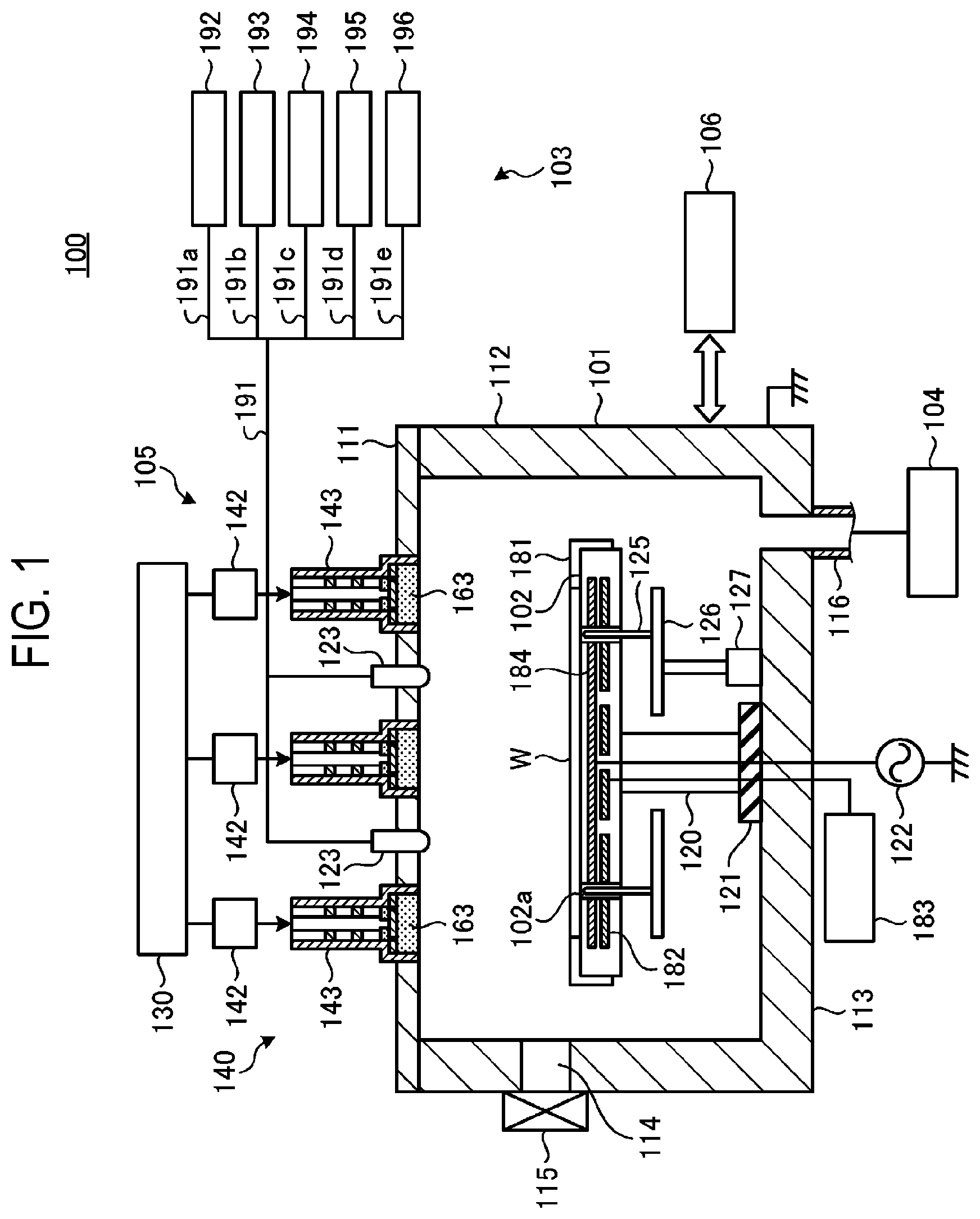 Patent US12622187 Figure 1 – Substrate processing method and substrate processing apparatus