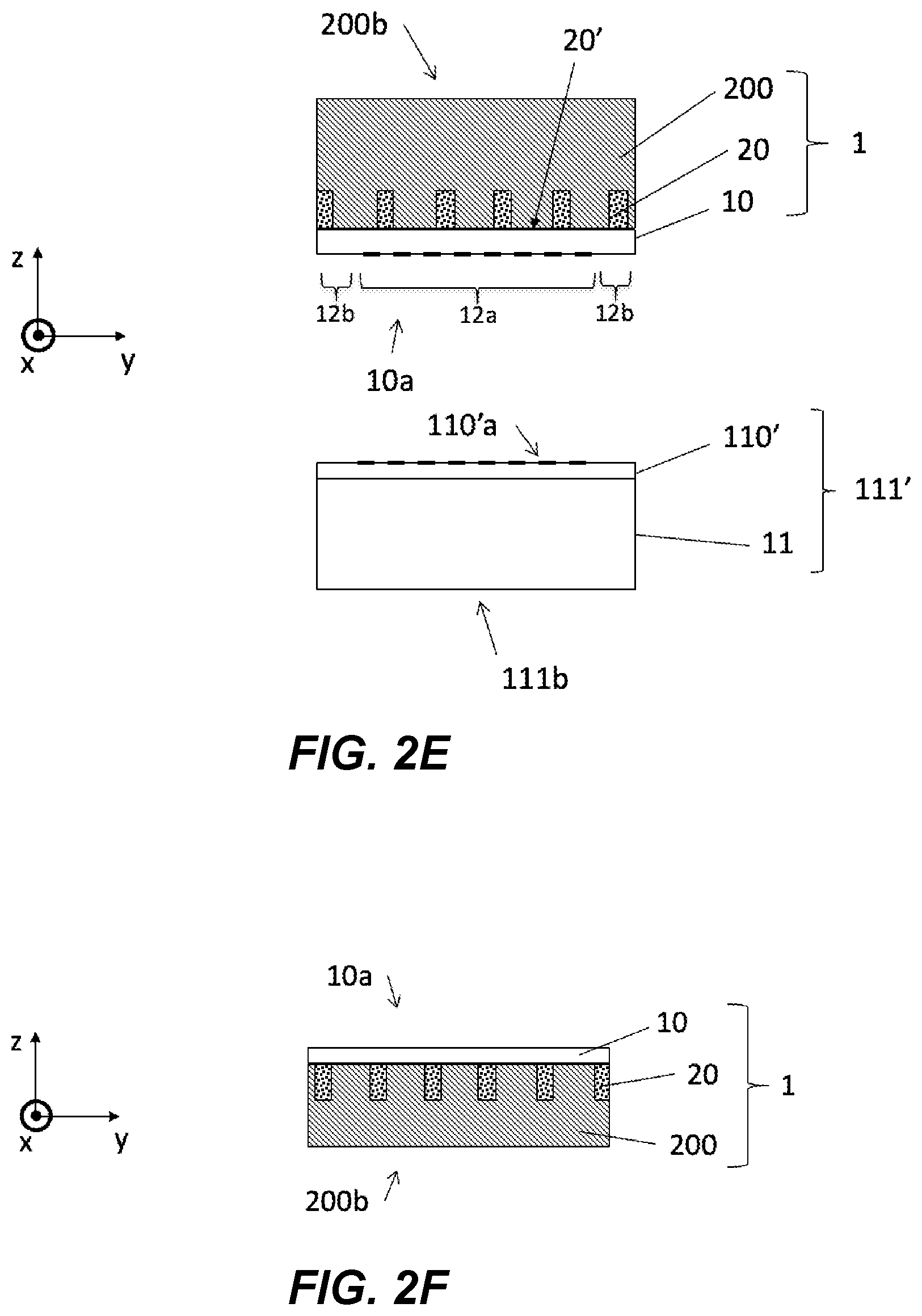 Patent US12622189 Figure 3 – Method for manufacturing a composite structure comprising a thin single-crystal semiconductor layer on a carrier substrate