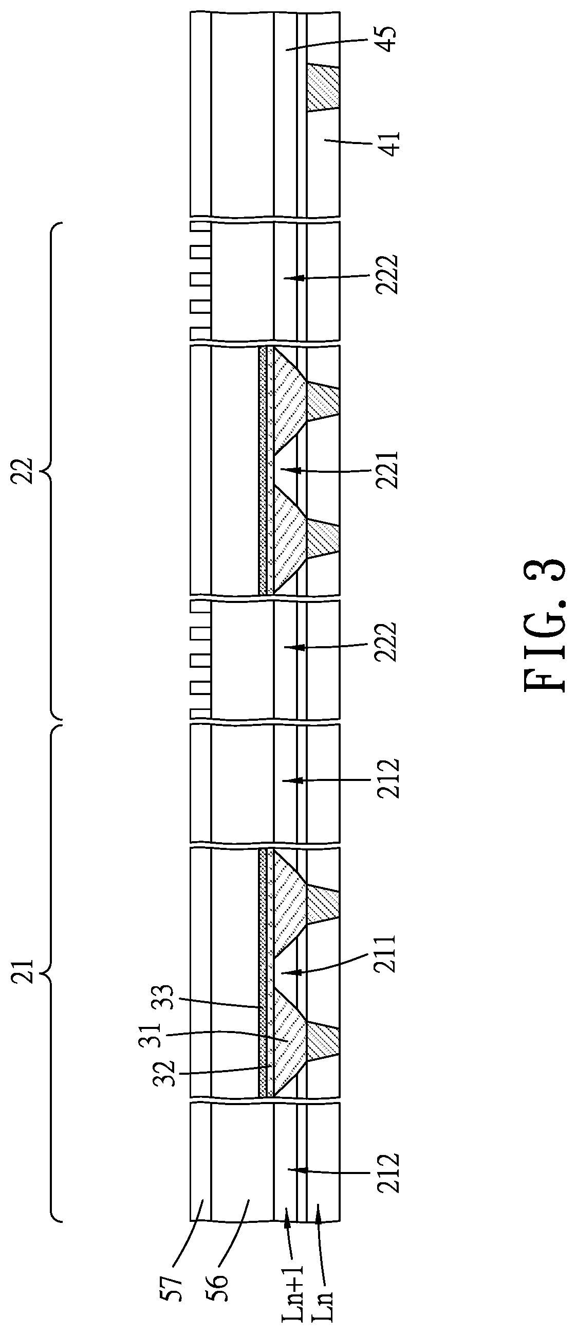 Patent US12622194 Figure 3 – Semiconductor structure including devices with different channel lengths, and method for manufacturing the same