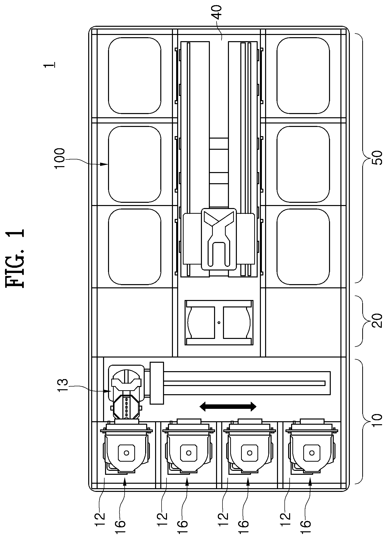 Patent US12622198 Figure 1 – Exhausting device and exhausting method in substrate processing equipment