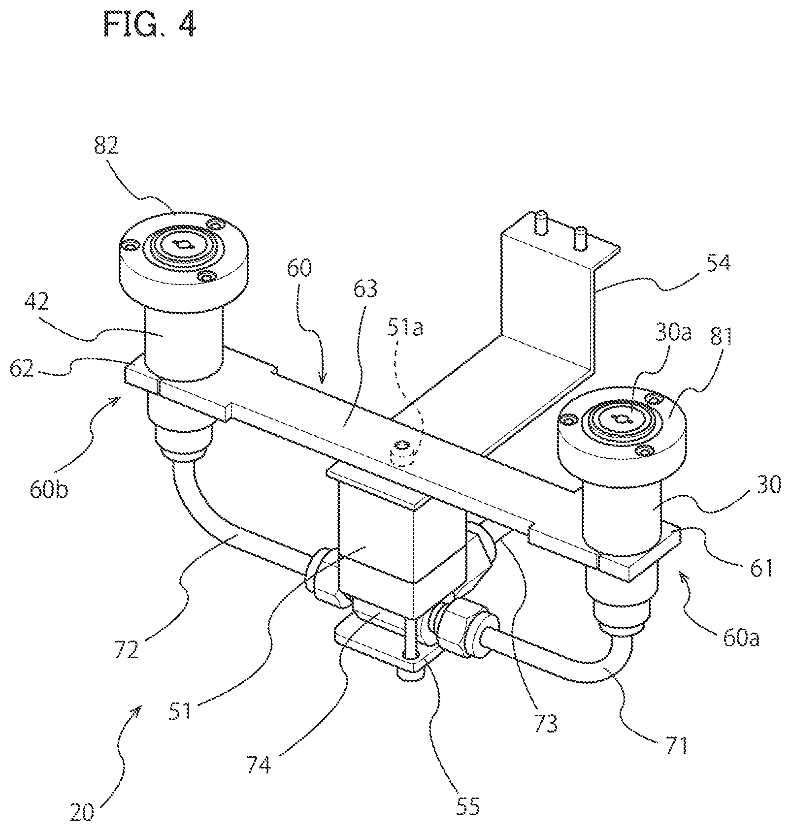 Patent US12622199 Figure 4 – Gas purge unit and the load port device