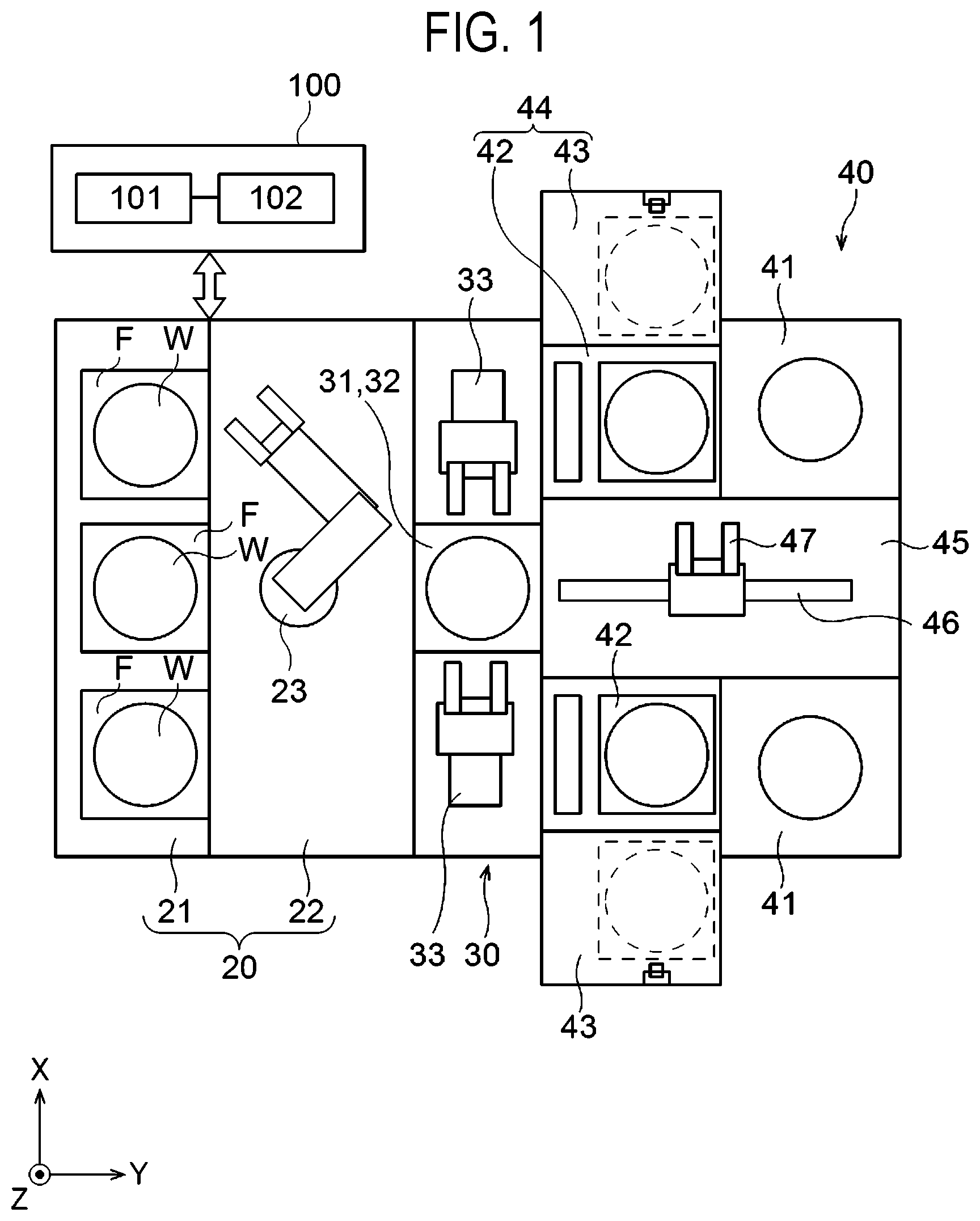 Patent US12622201 Figure 1 – Substrate processing apparatus and substrate processing method
