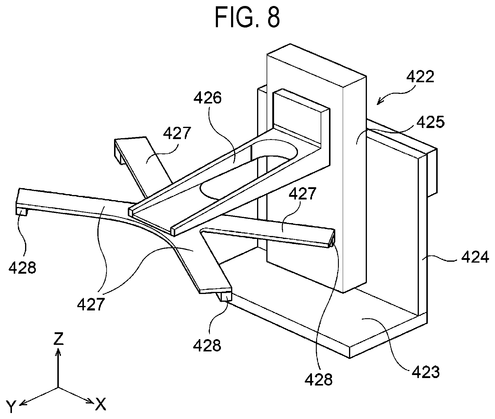 Patent US12622201 Figure 8 – Substrate processing apparatus and substrate processing method