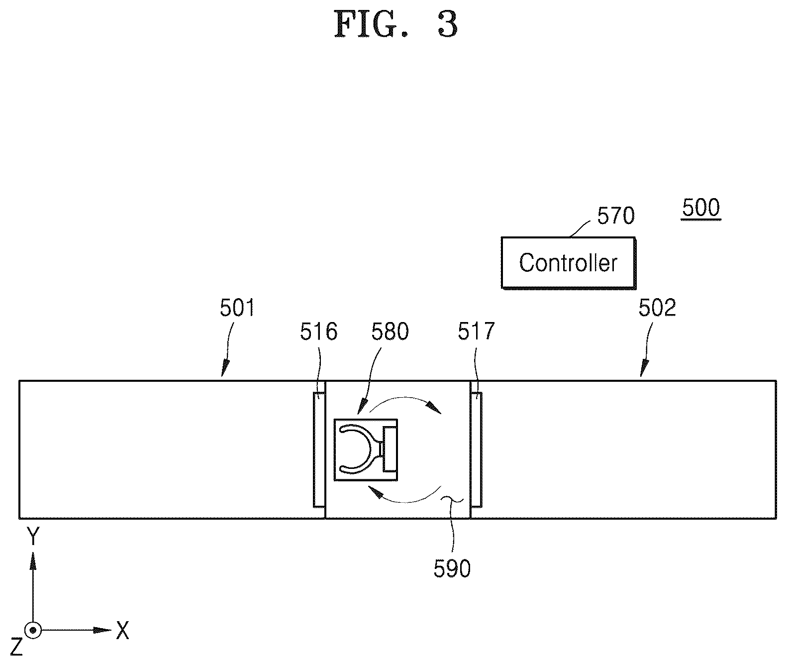Patent US12622202 Figure 3 – Substrate processing apparatus