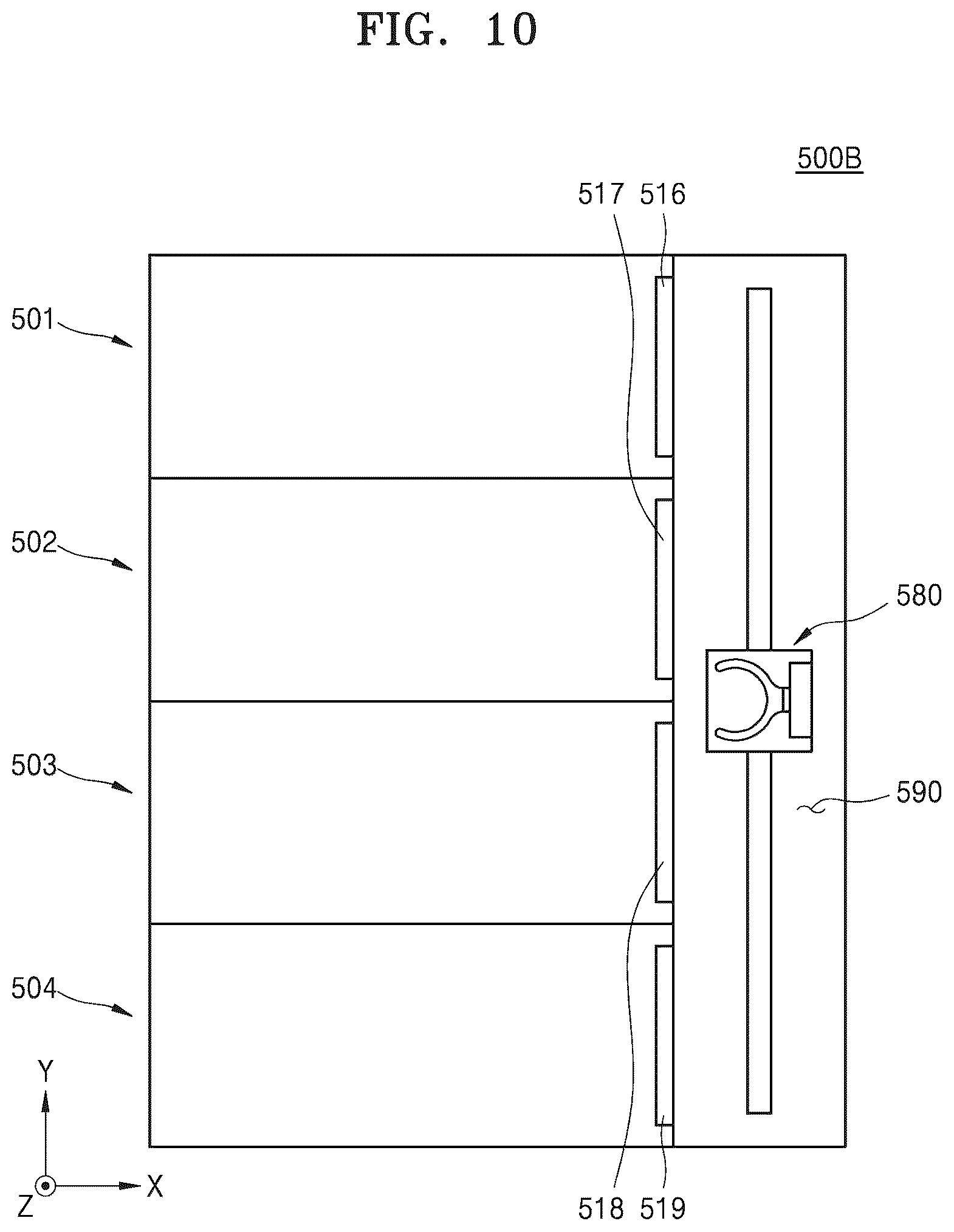 Patent US12622202 Figure 11 – Substrate processing apparatus