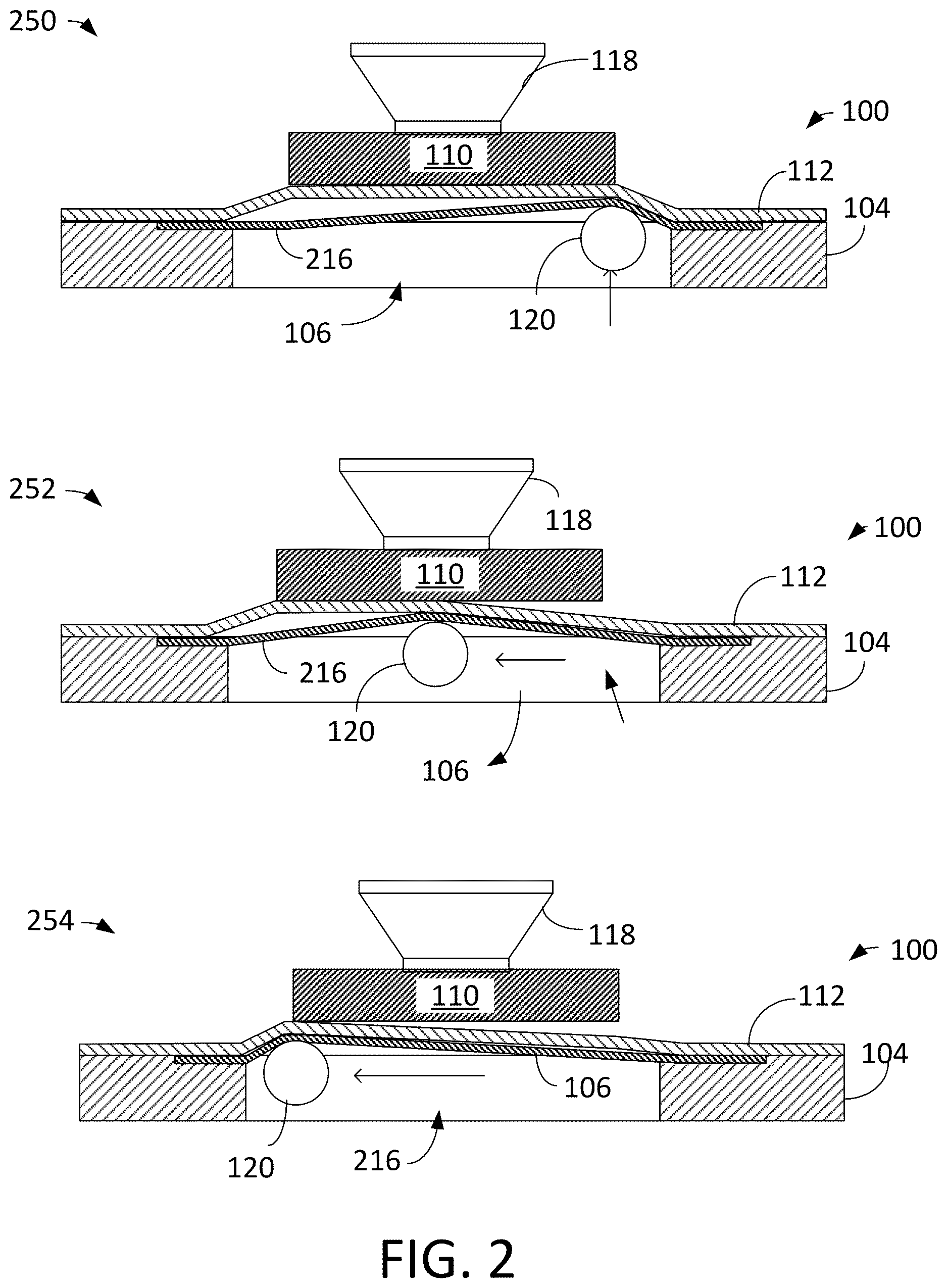 Patent US12622207 Figure 2 – Apparatus for separating singulated die from substrate dicing tape and methods of using the same