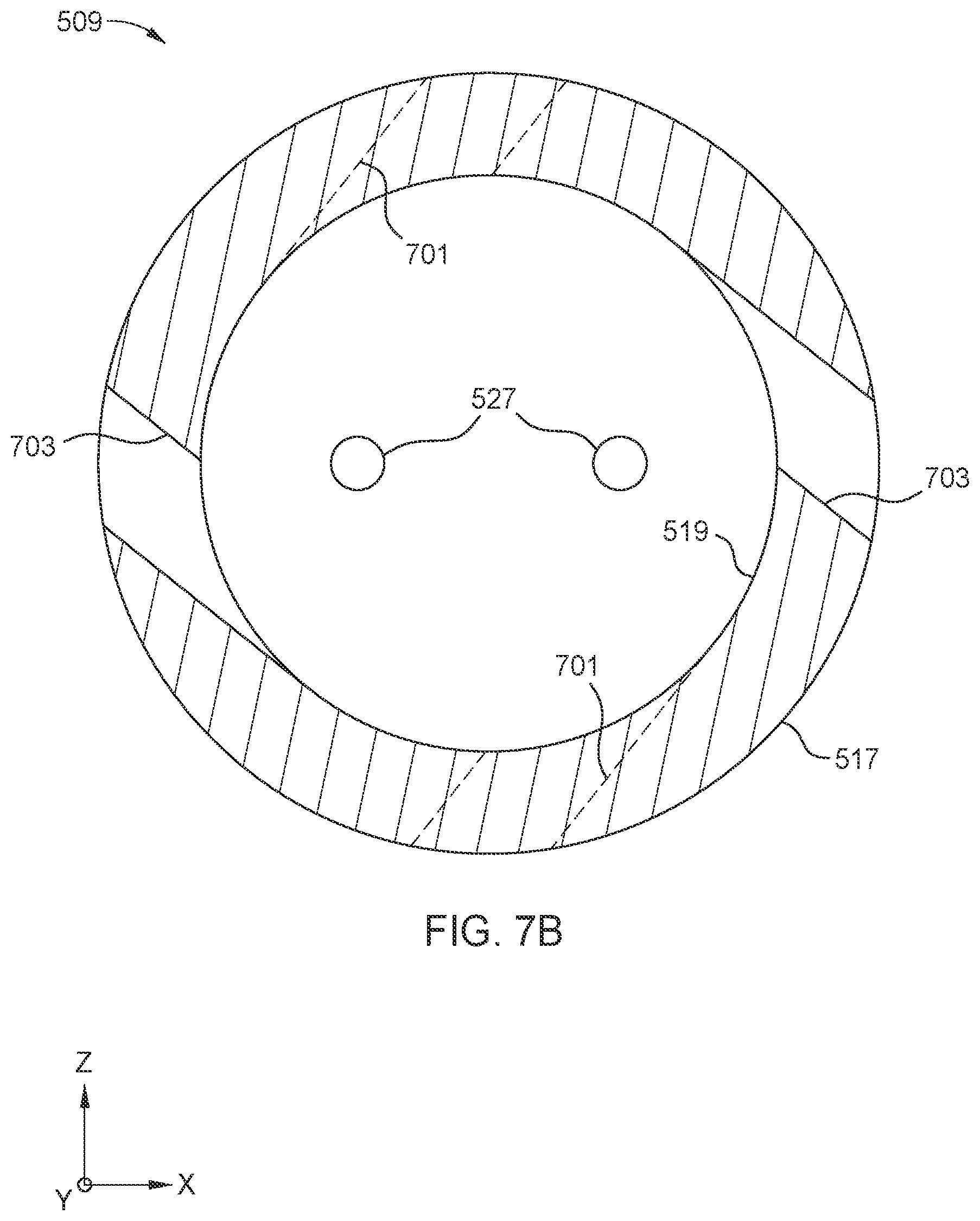 Patent US12622208 Figure 8 – Droplet jet nozzle design