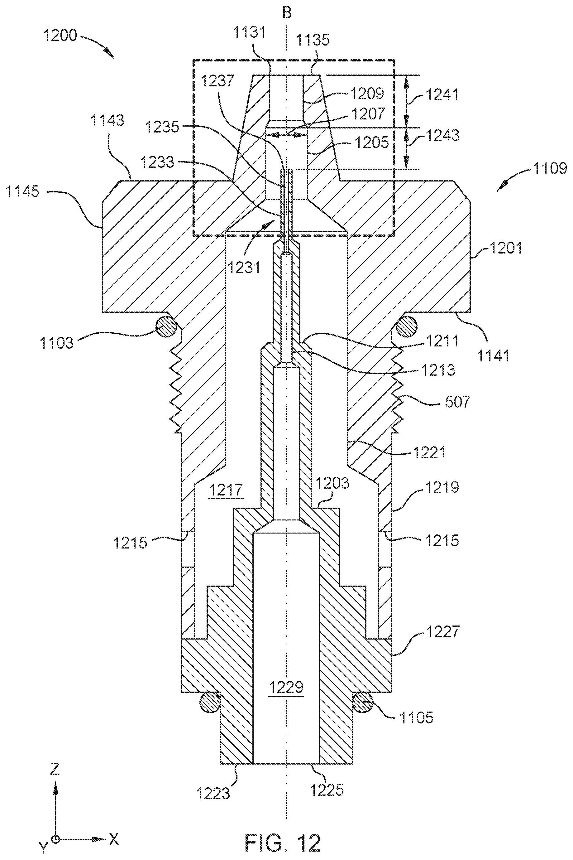 Patent US12622208 Figure 13 – Droplet jet nozzle design