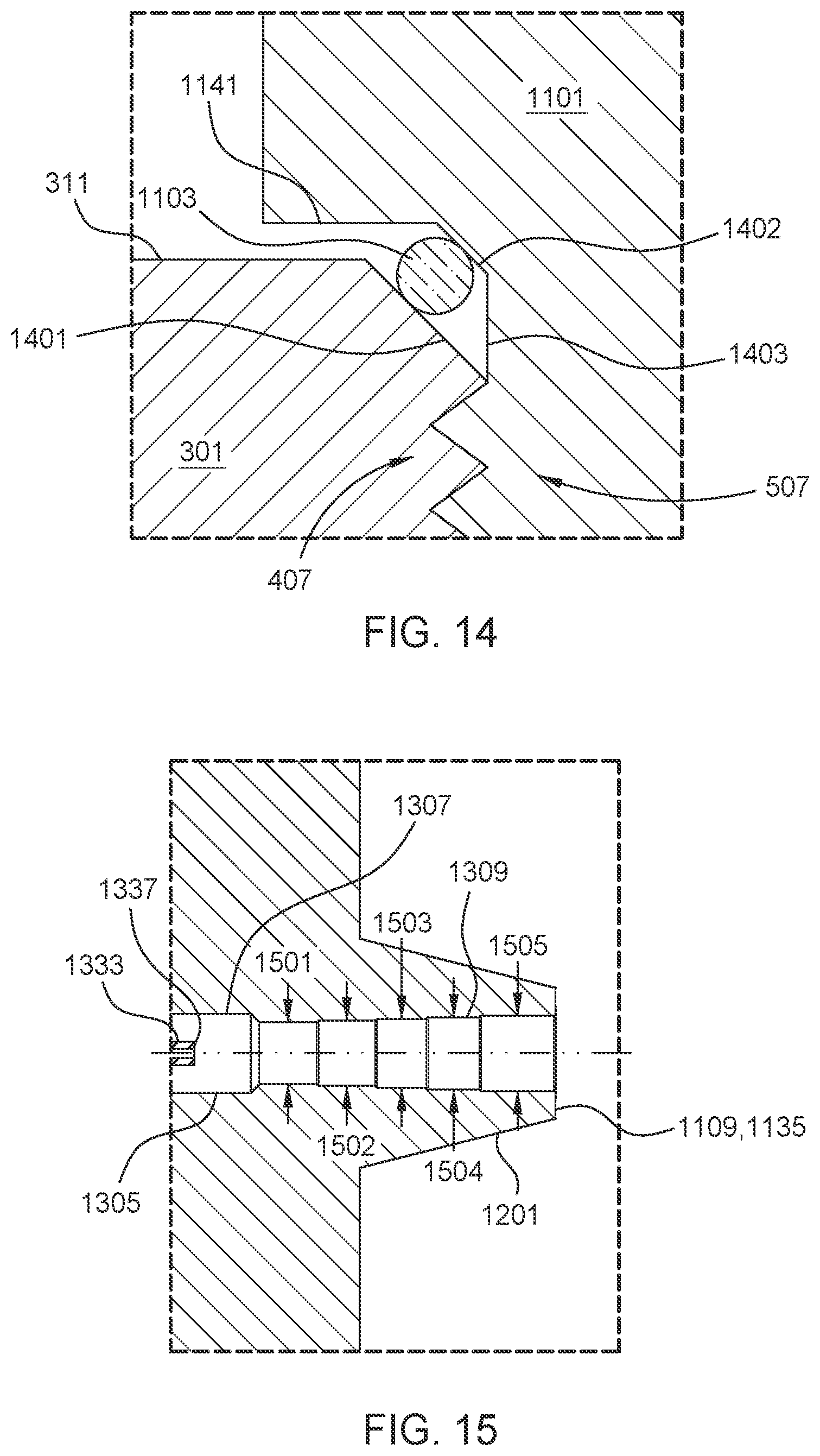 Patent US12622208 Figure 15 – Droplet jet nozzle design