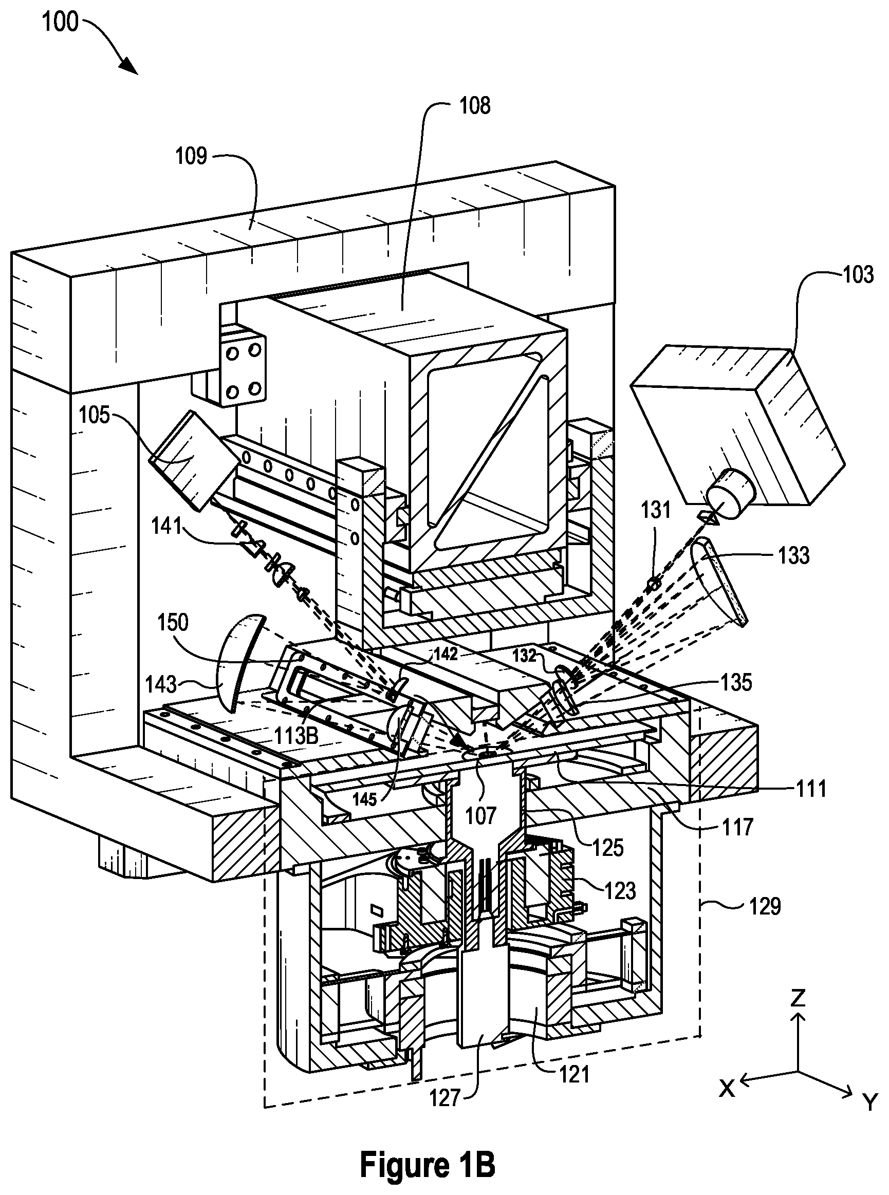 Patent US12622210 Figure 2 – Metrology integrated with vacuum processing