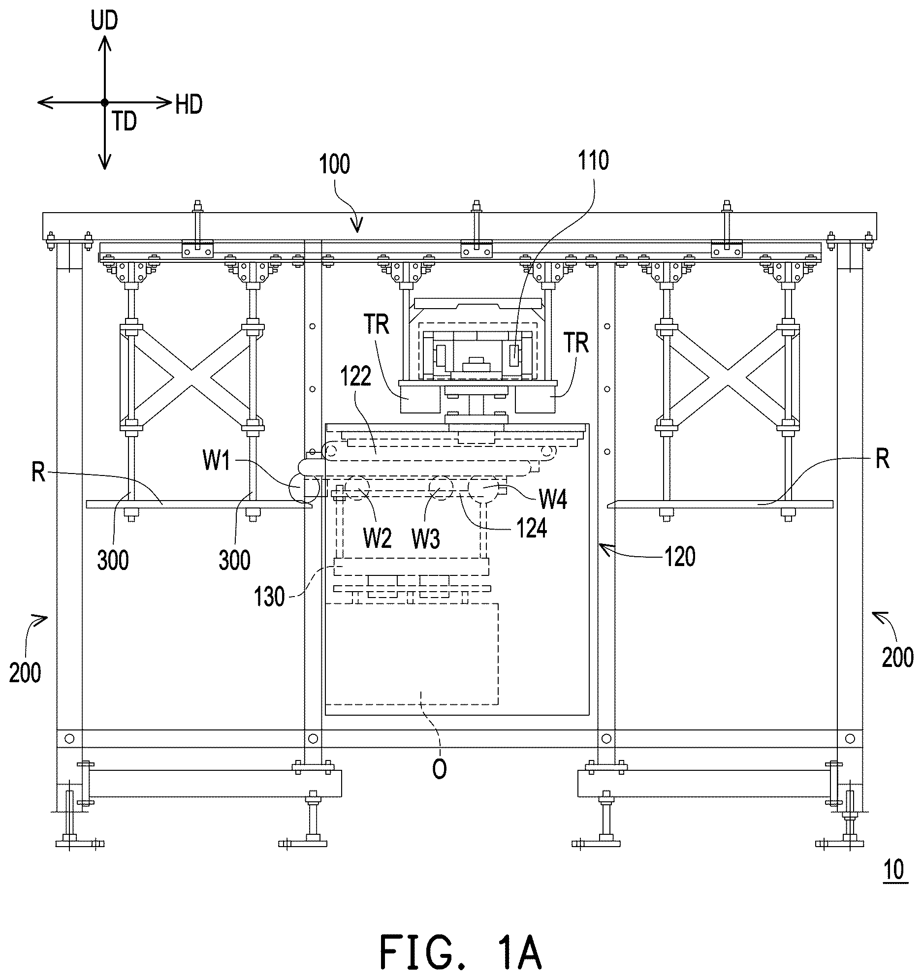 Patent US12622214 Figure 1 – Object conveying system