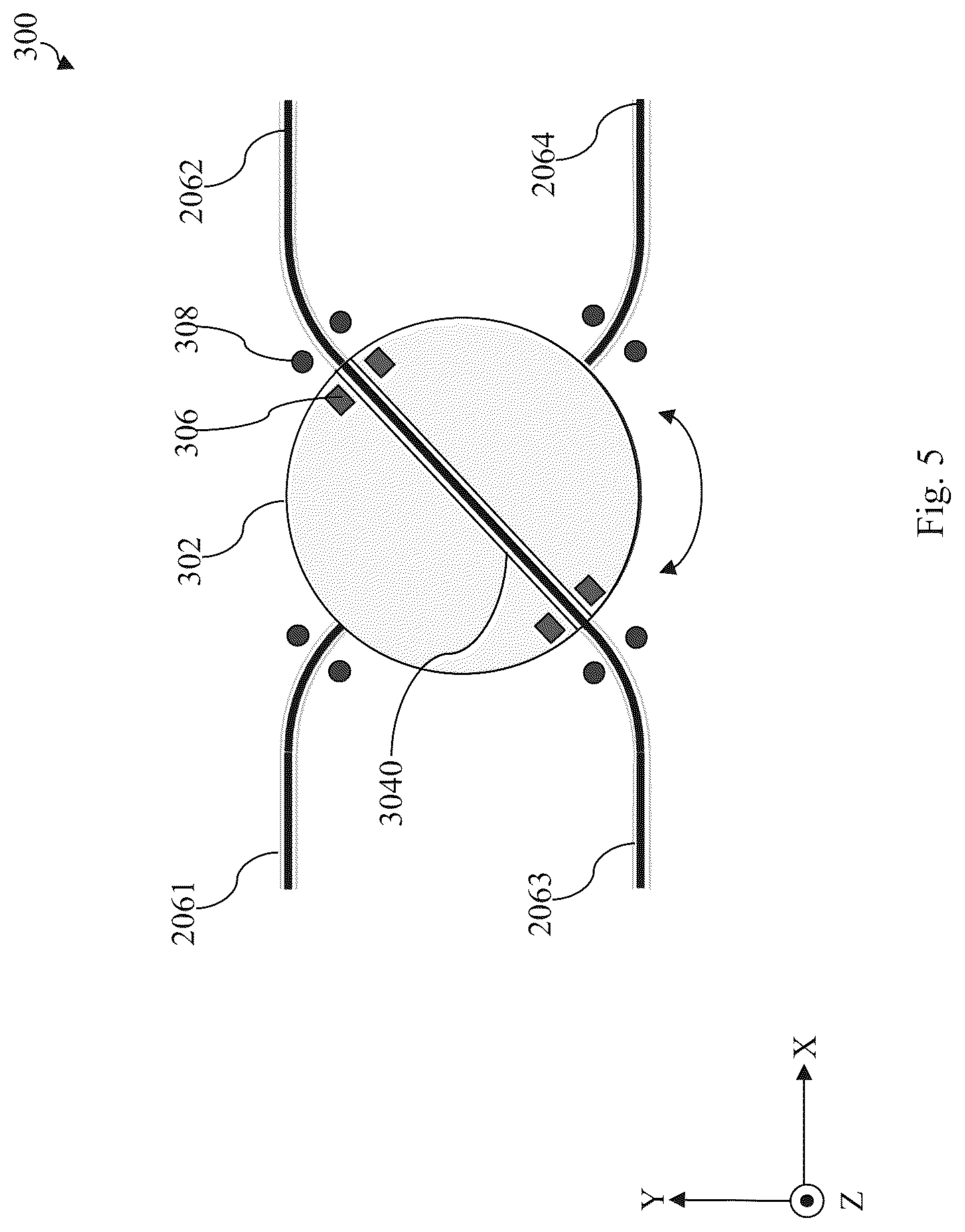 Patent US12622215 Figure 4 – Turntable for wafer transport system
