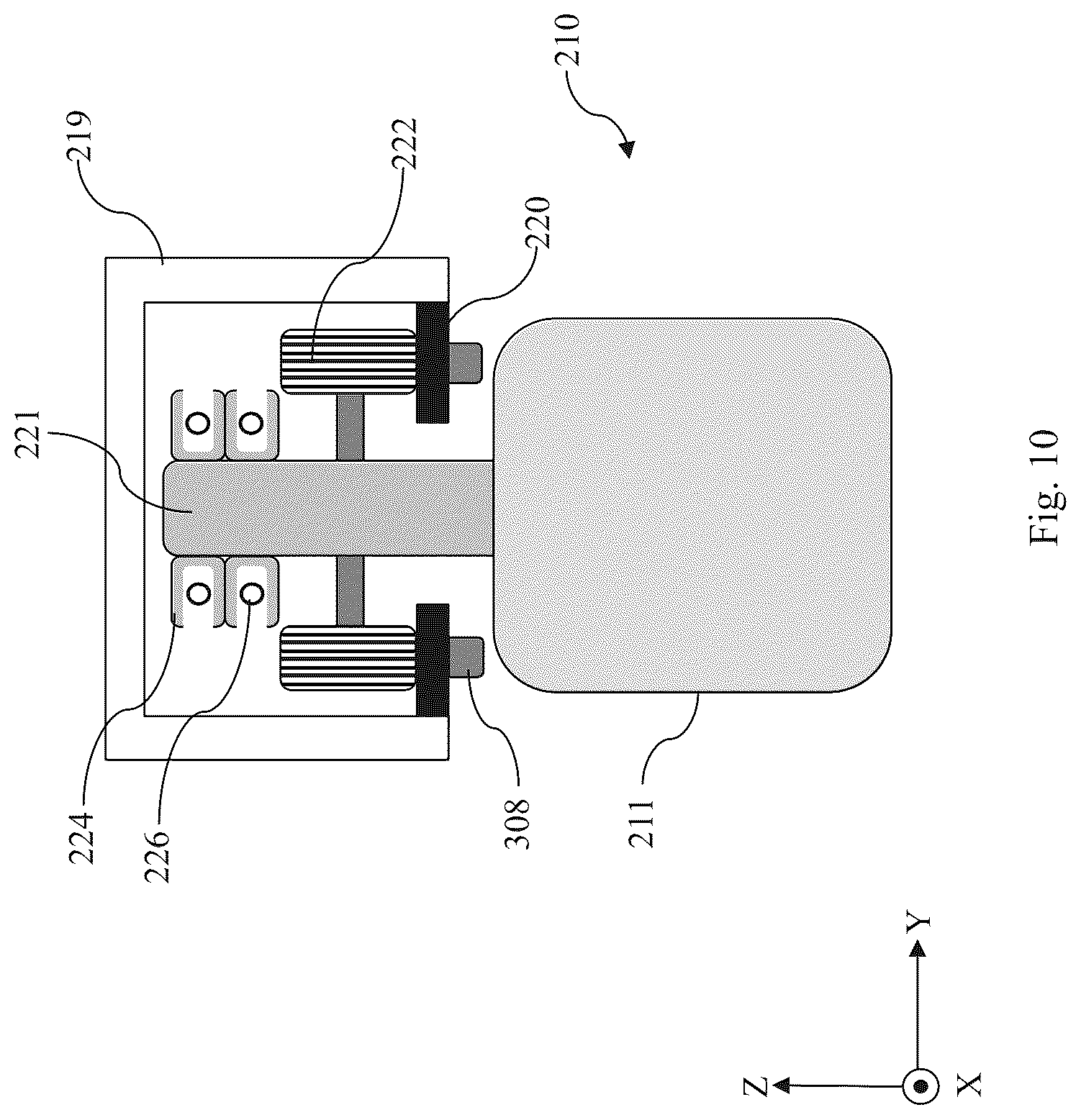 Patent US12622215 Figure 9 – Turntable for wafer transport system