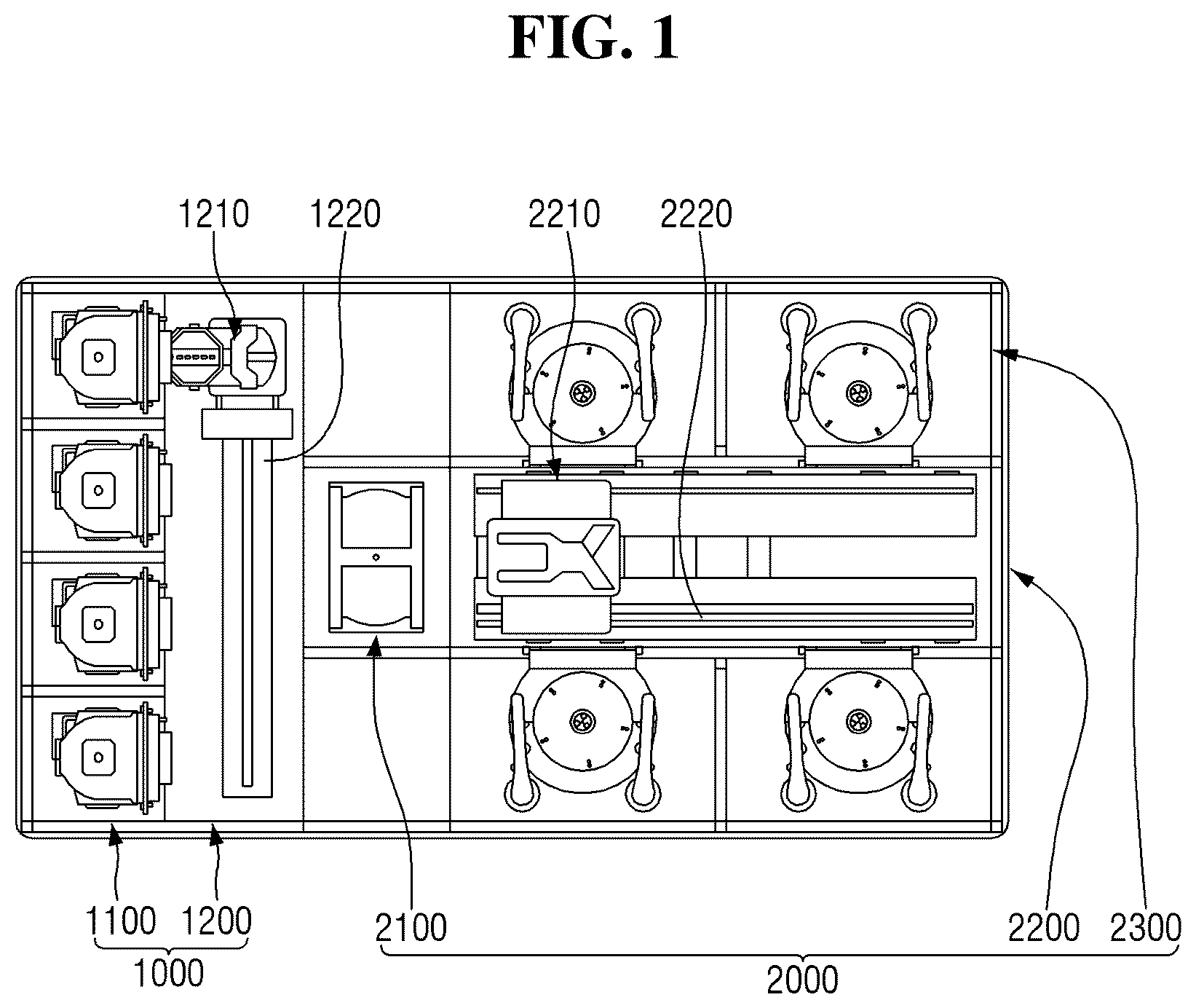 Patent US12622219 Figure 1 – Substrate processing apparatus