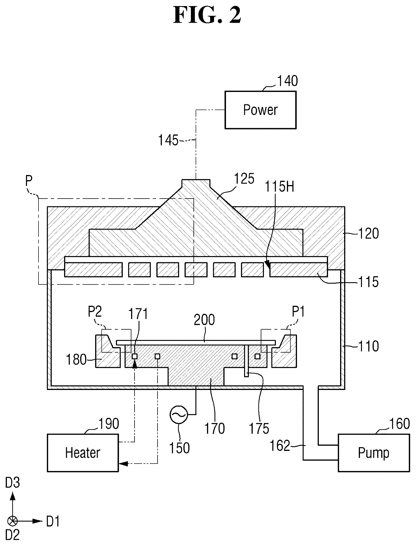 Patent US12622219 Figure 2 – Substrate processing apparatus