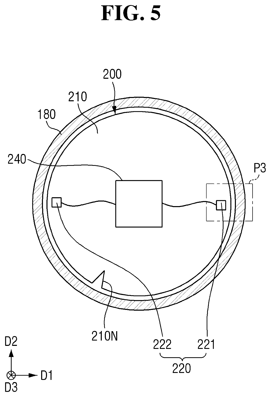 Patent US12622219 Figure 5 – Substrate processing apparatus