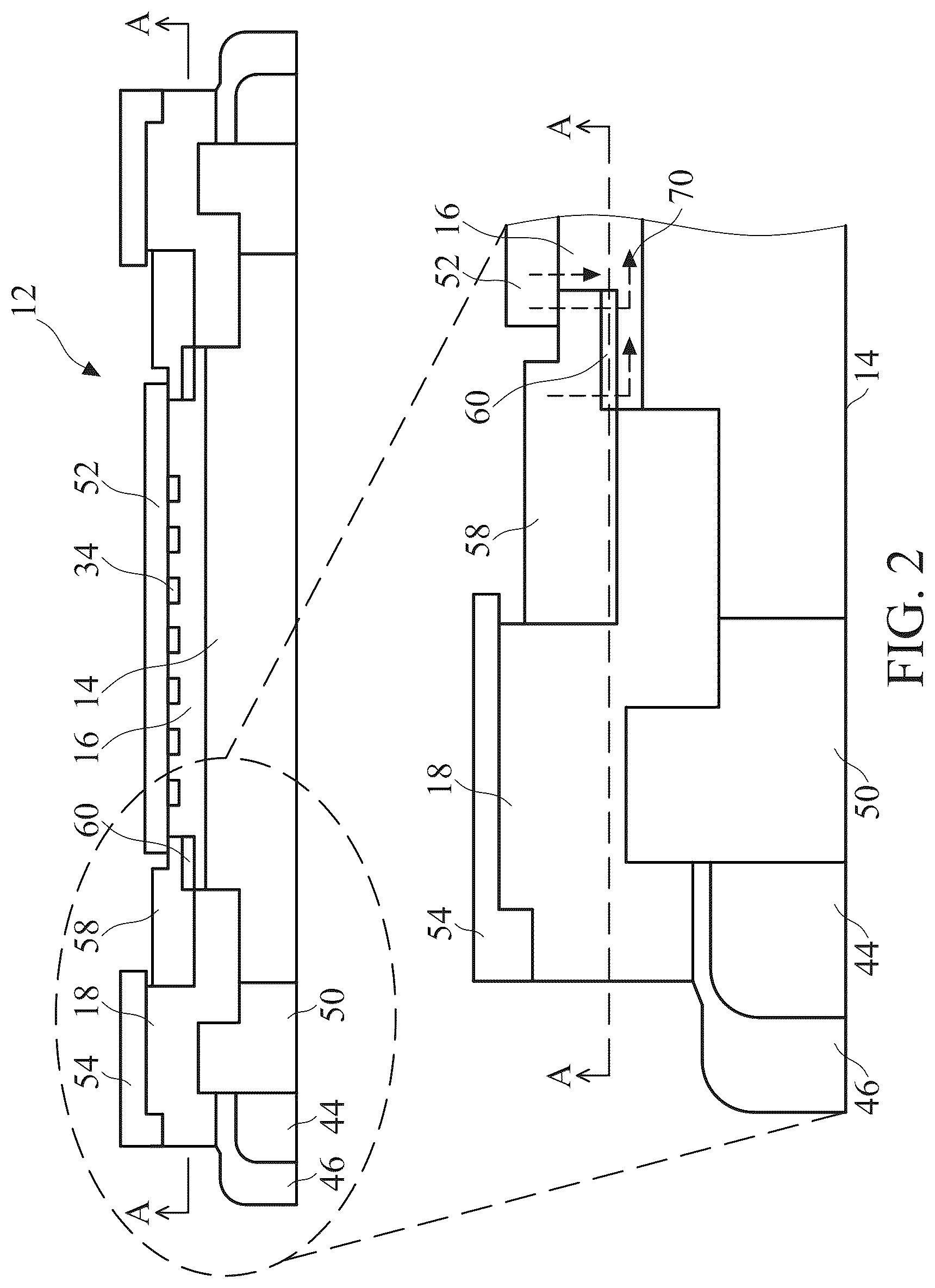 Patent US12622220 Figure 2 – Thermal pad for etch rate uniformity