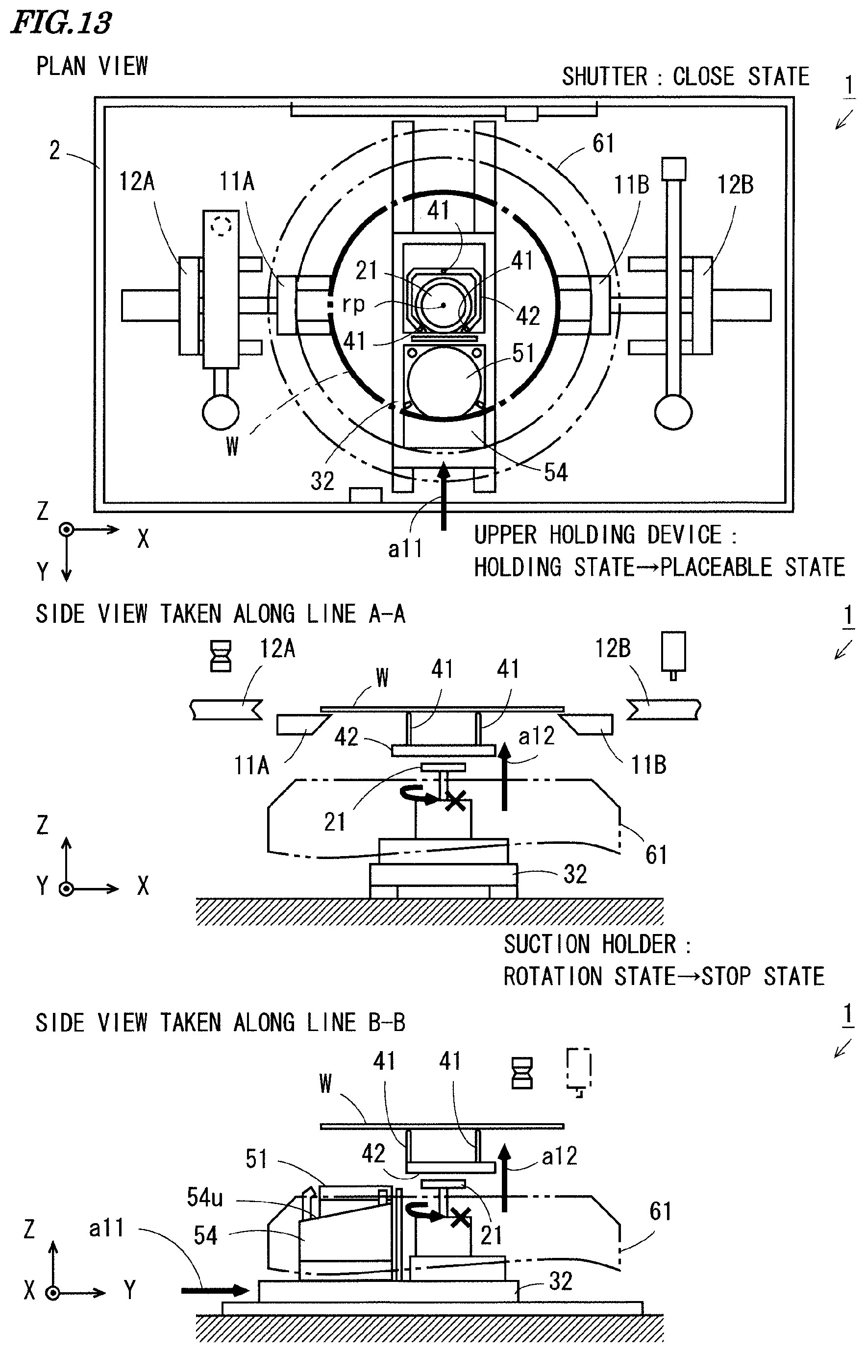 Patent US12622223 Figure 12 – Substrate processing device and substrate processing method