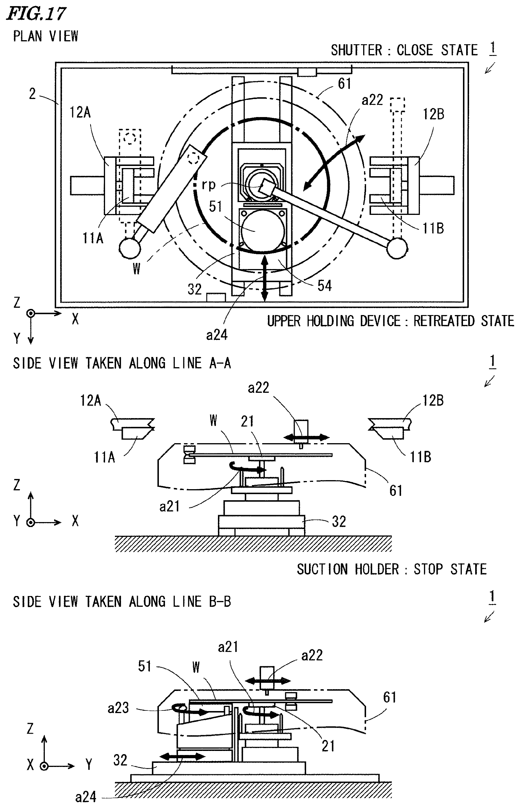 Patent US12622223 Figure 16 – Substrate processing device and substrate processing method