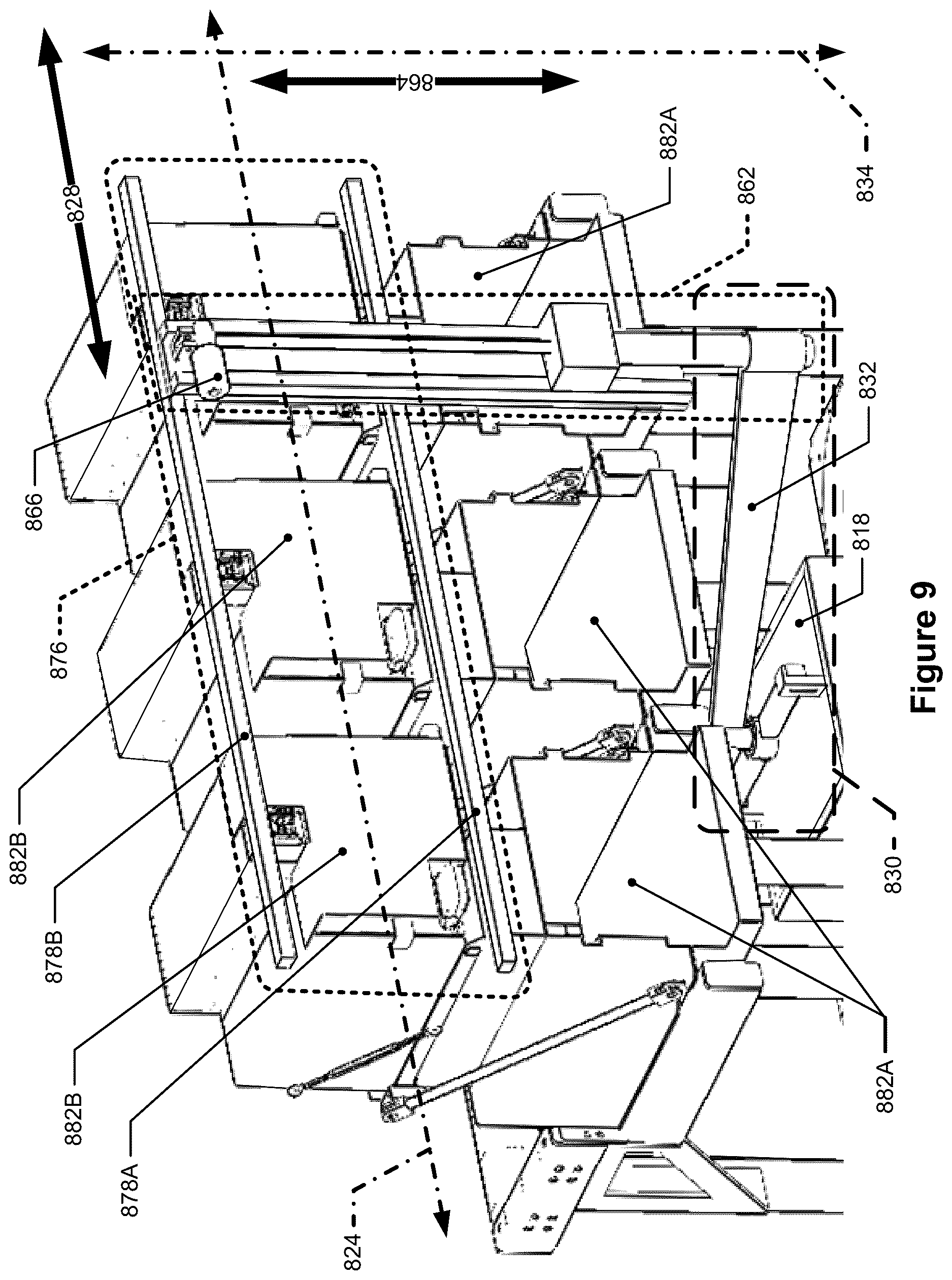 Patent US12622224 Figure 11 – Integrated tool lift
