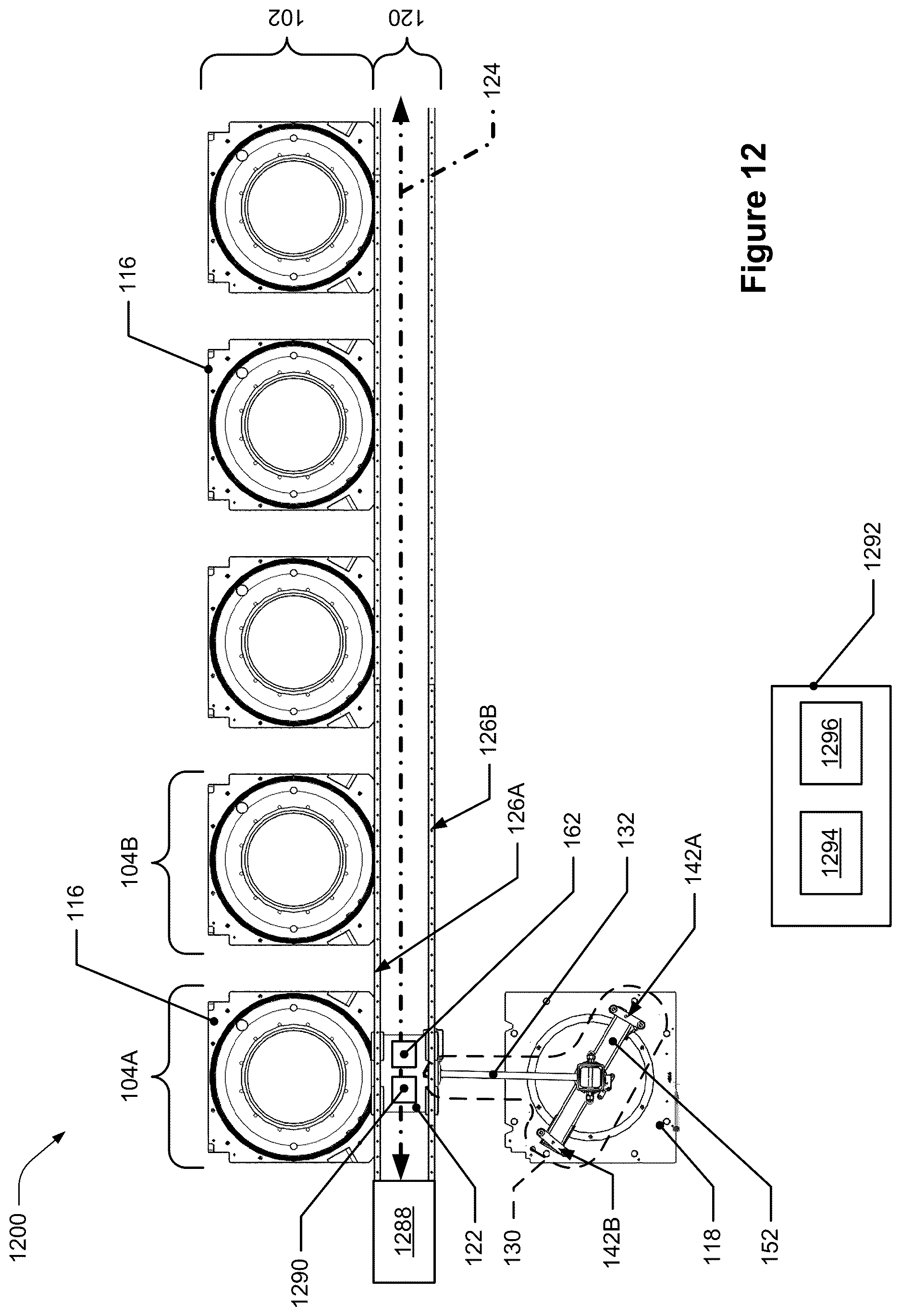 Patent US12622224 Figure 14 – Integrated tool lift