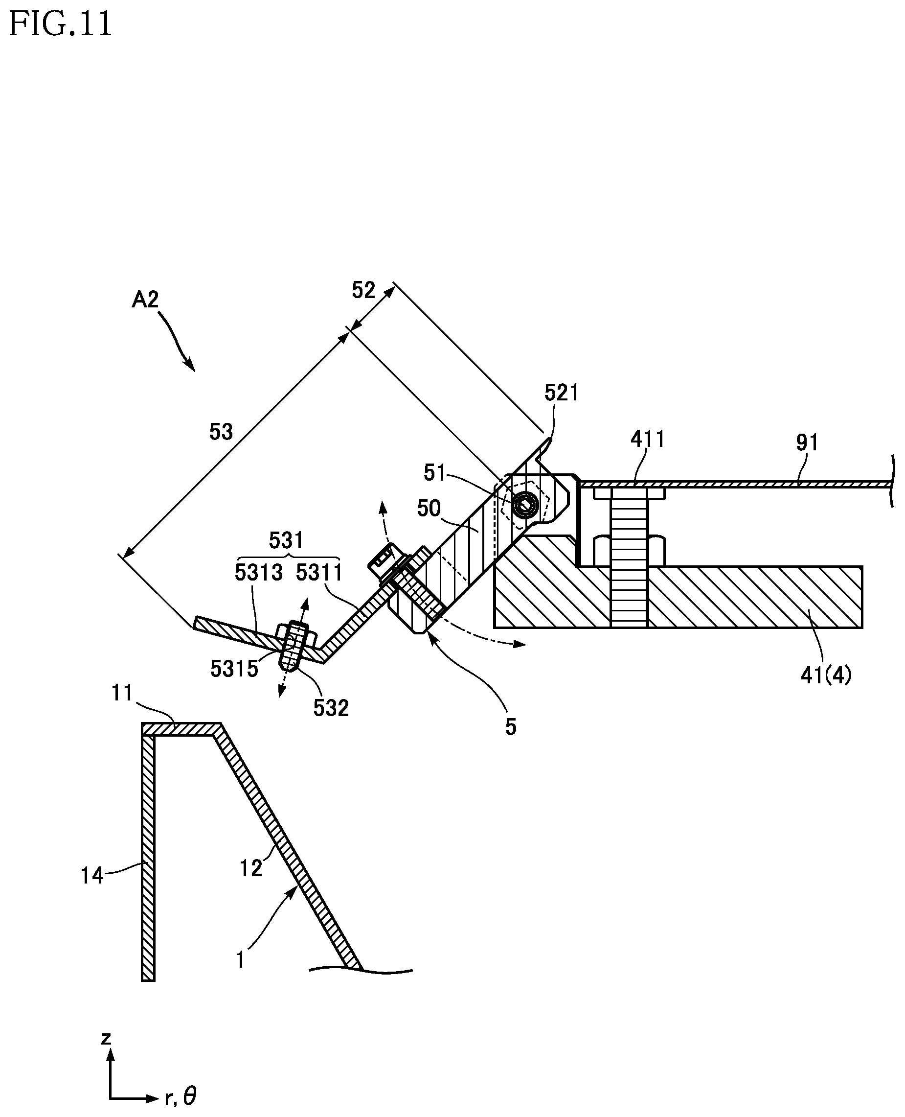 Patent US12622226 Figure 11 – Substrate processing apparatus