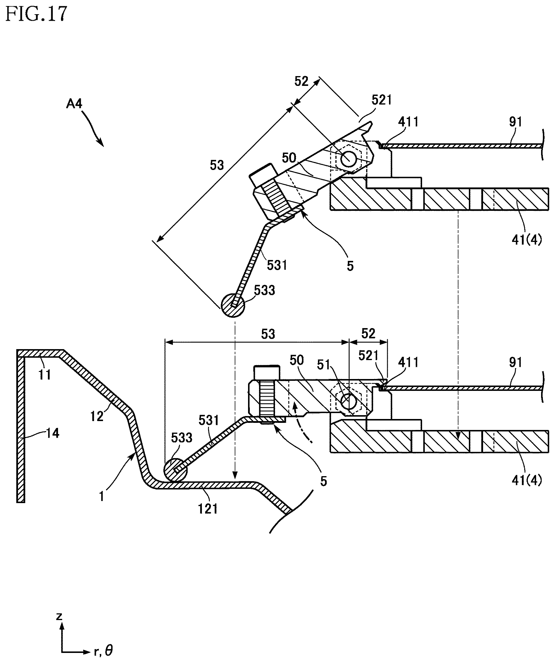 Patent US12622226 Figure 17 – Substrate processing apparatus