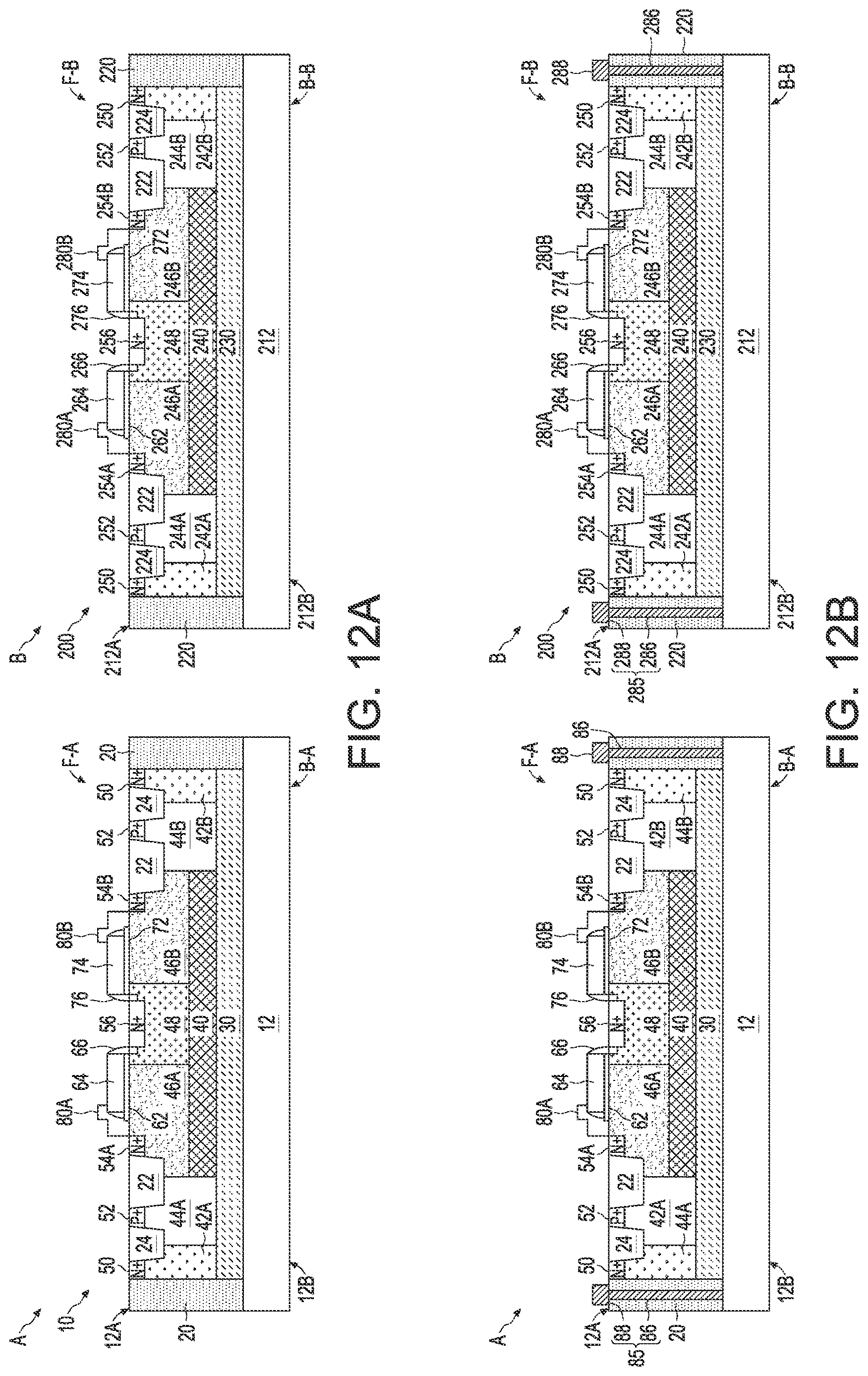 Patent US12622237 Figure 13 – Trench isolation connectors for stacked structures