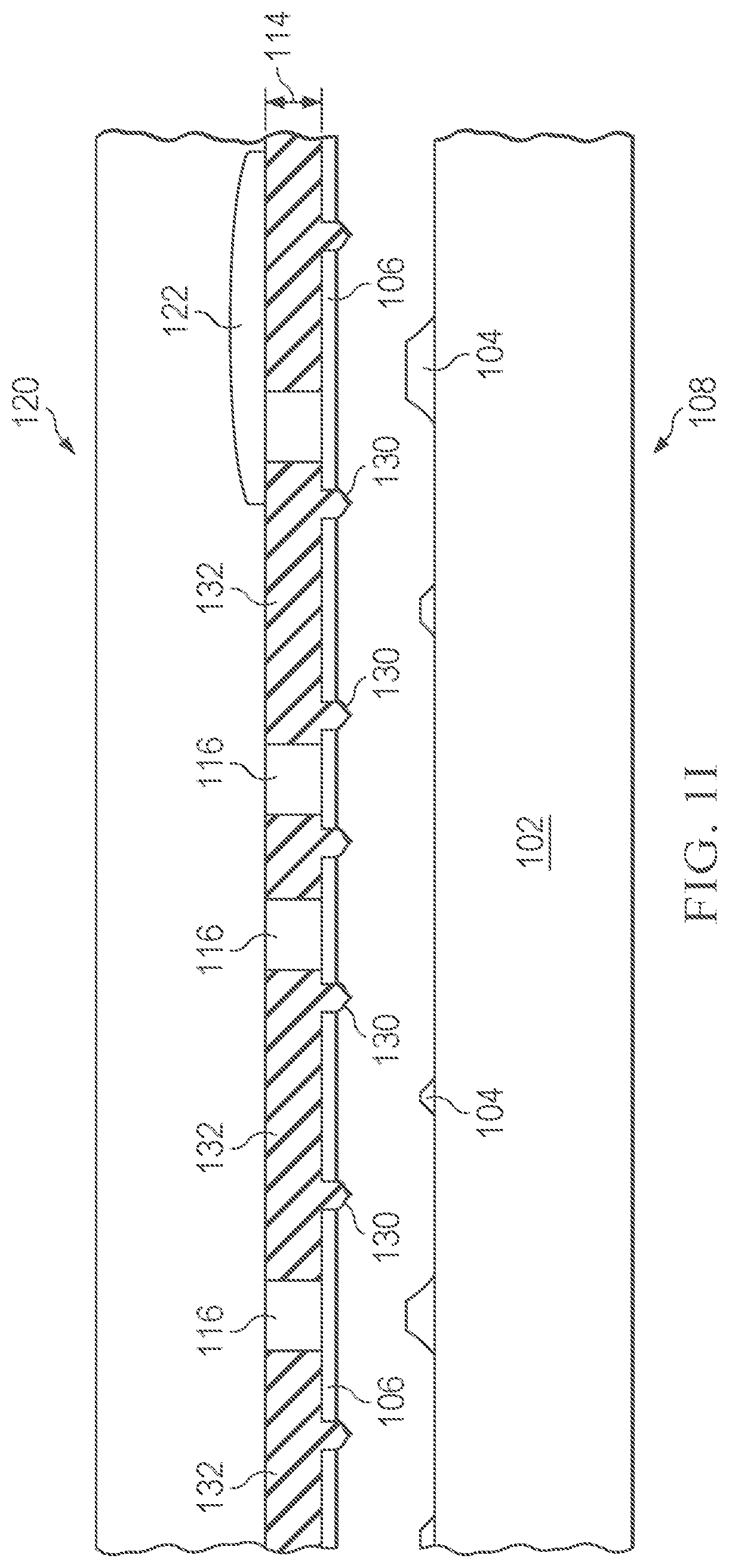 Patent US12622238 Figure 6 – Device and method for fabricating a patterned FD-SOI wafer including exposed buried oxide