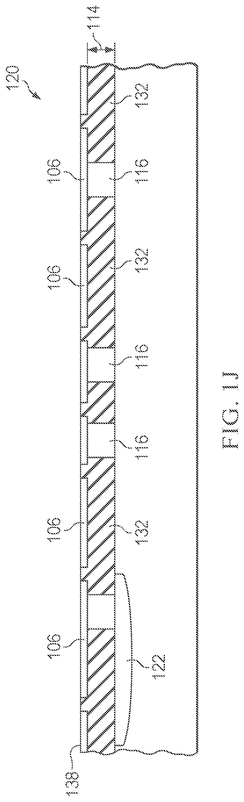 Patent US12622238 Figure 7 – Device and method for fabricating a patterned FD-SOI wafer including exposed buried oxide