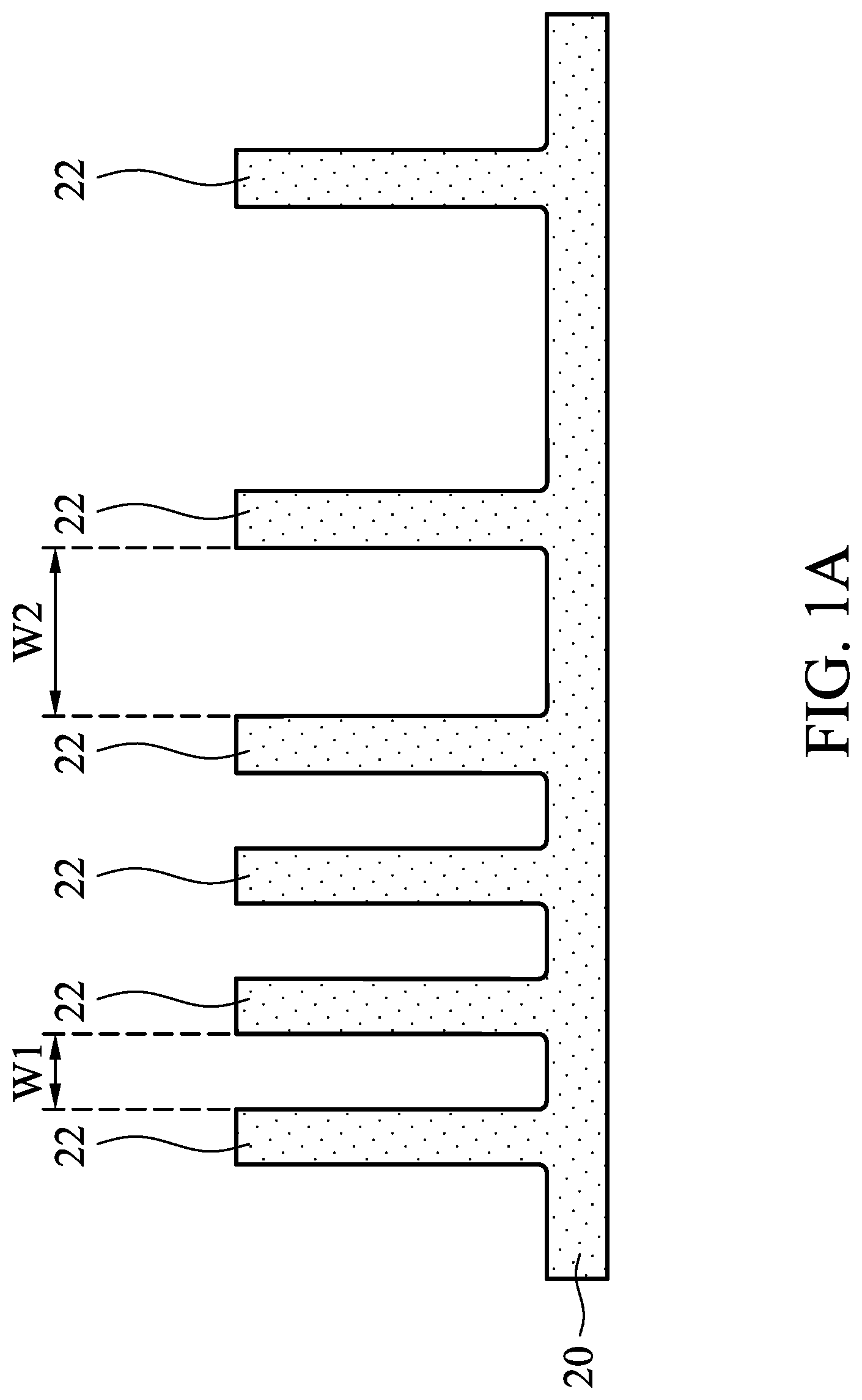 Patent US12622240 Figure 1 – Dielectric gap fill