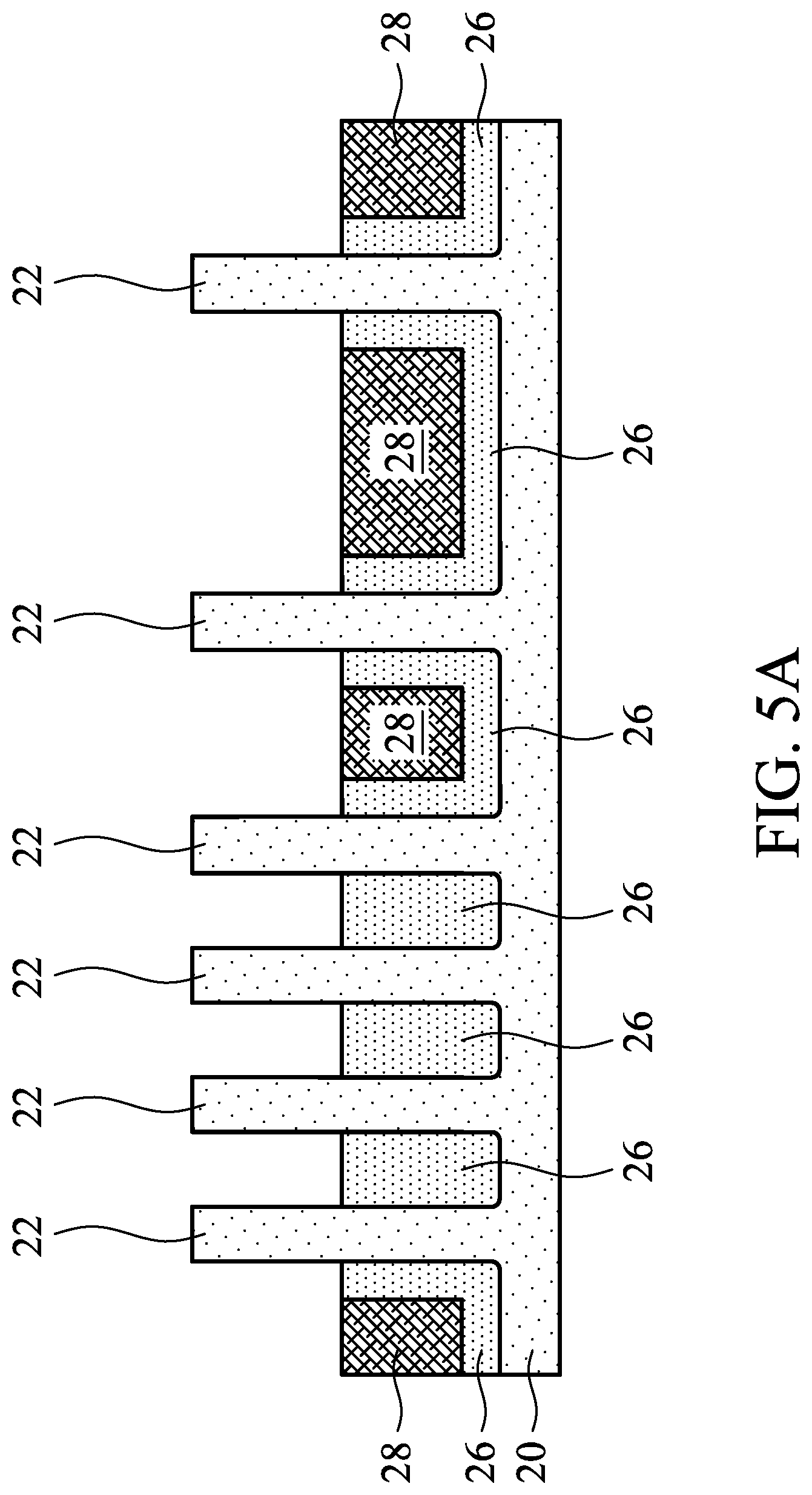 Patent US12622240 Figure 6 – Dielectric gap fill