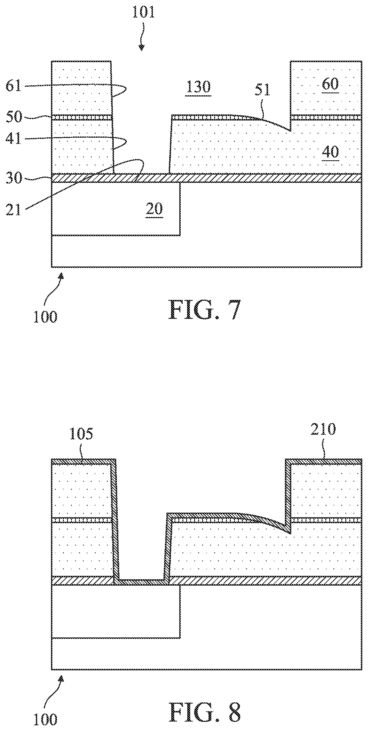 Patent US12622241 Figure 4 – Structures with convex cavity bottoms