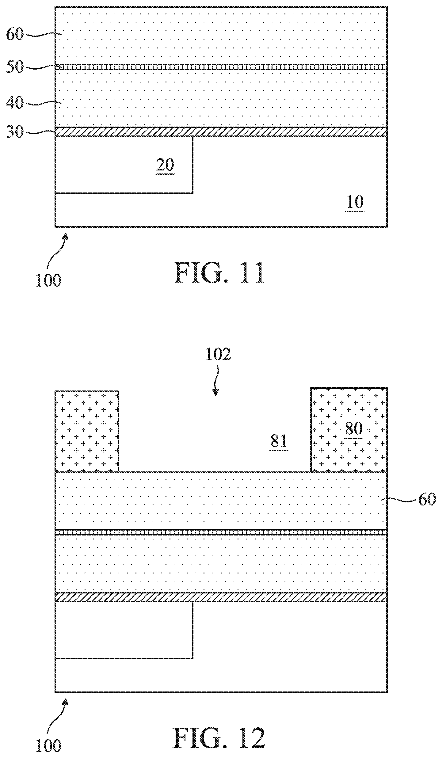 Patent US12622241 Figure 6 – Structures with convex cavity bottoms