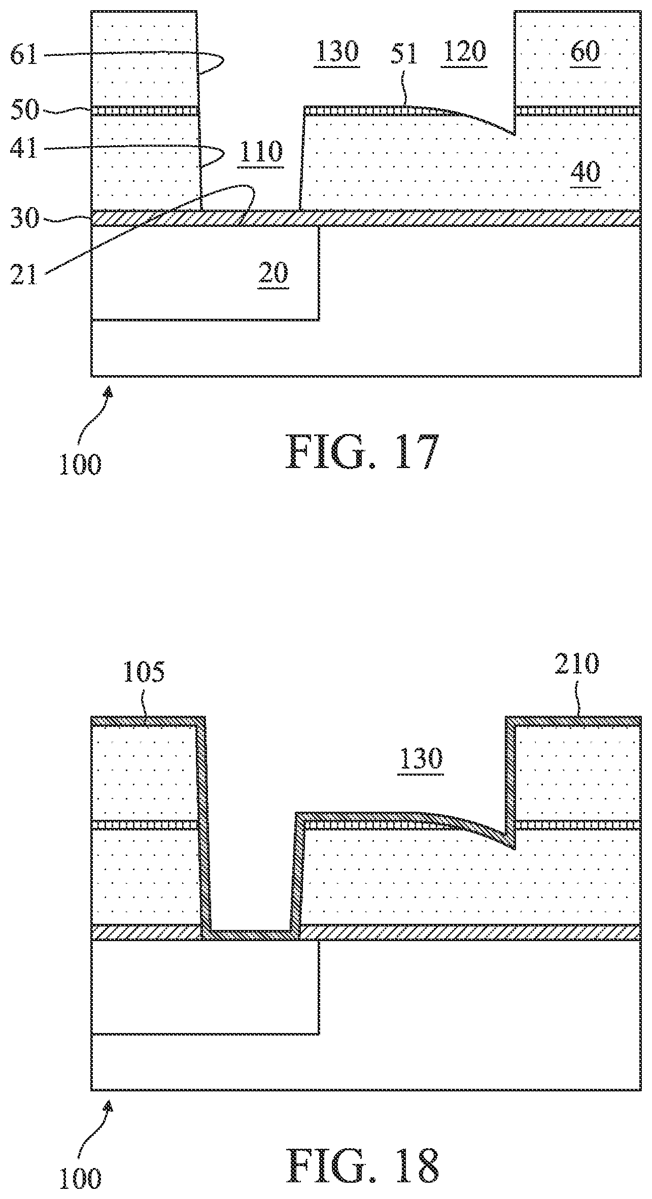 Patent US12622241 Figure 9 – Structures with convex cavity bottoms