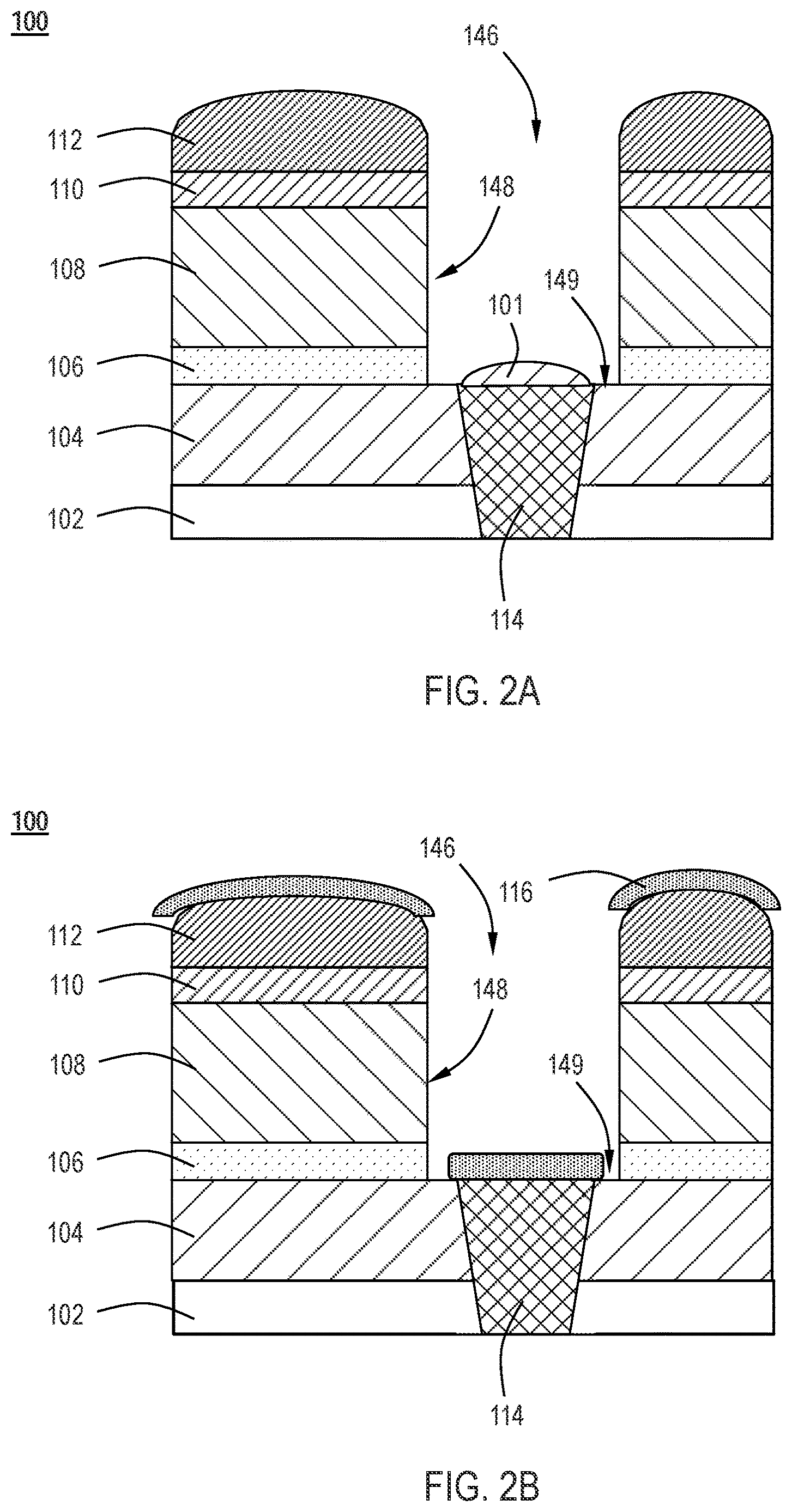 Patent US12622242 Figure 2 – Selective self-assembled monolayer (SAM) removal